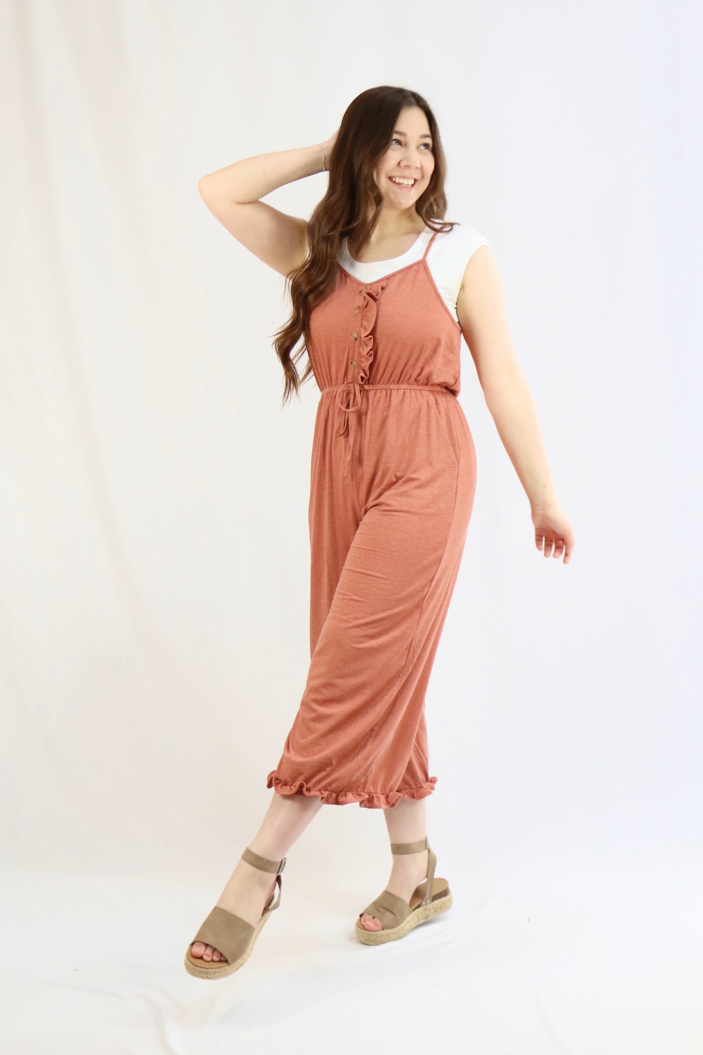 *FLAWED* Lennox Jumpsuit - L