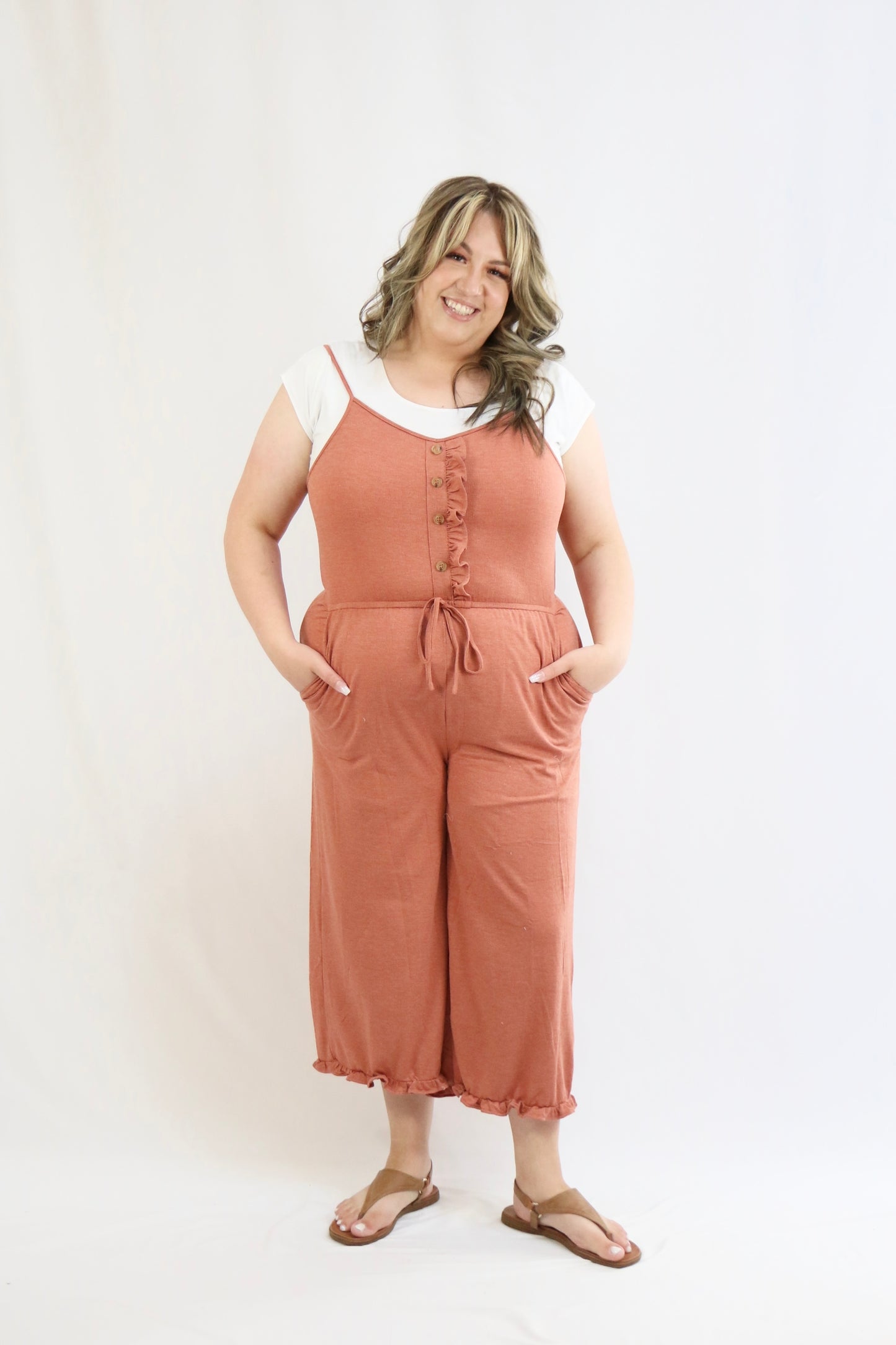 *FLAWED* Lennox Jumpsuit - L