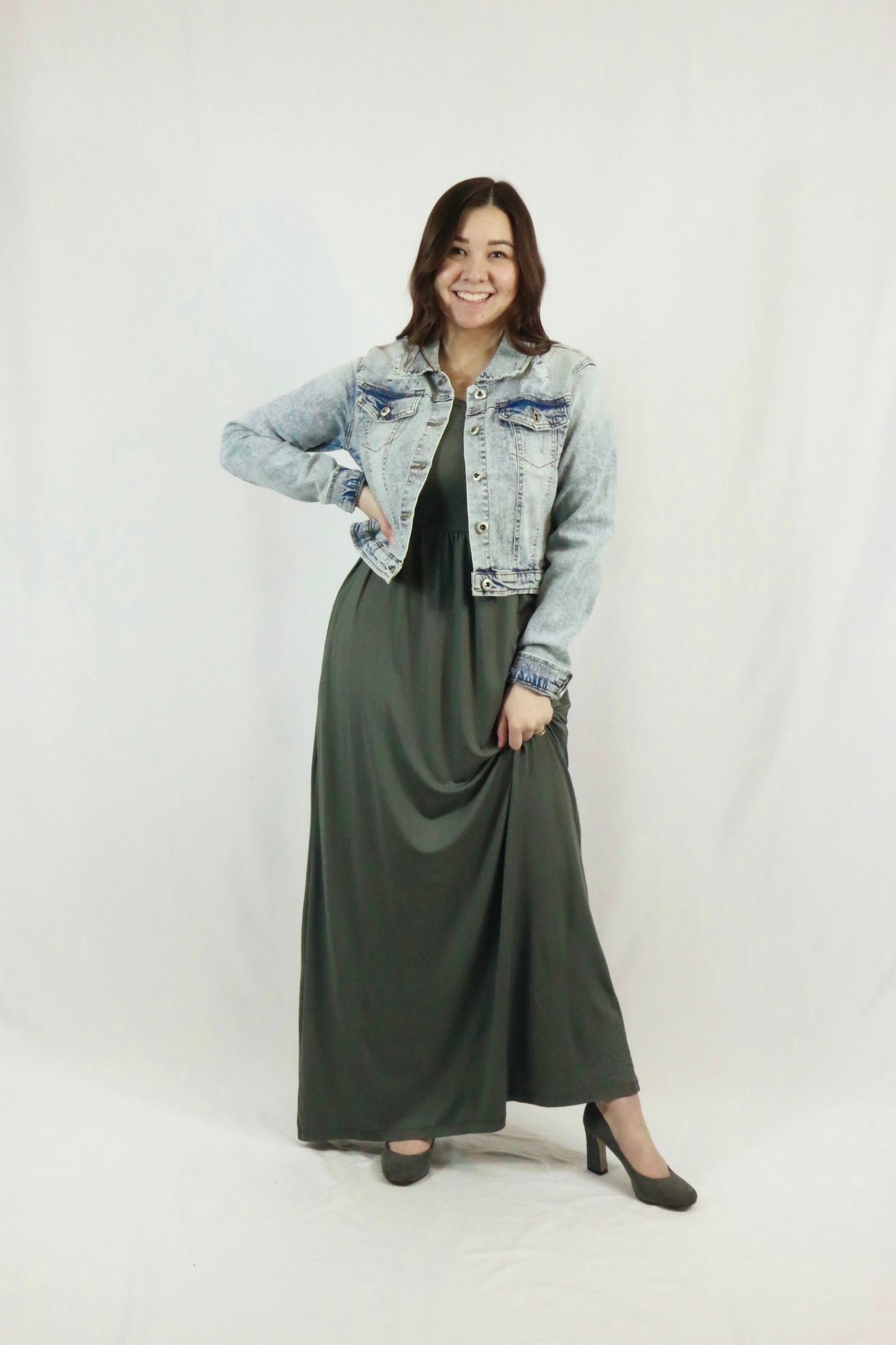 Josie Dress - Grey