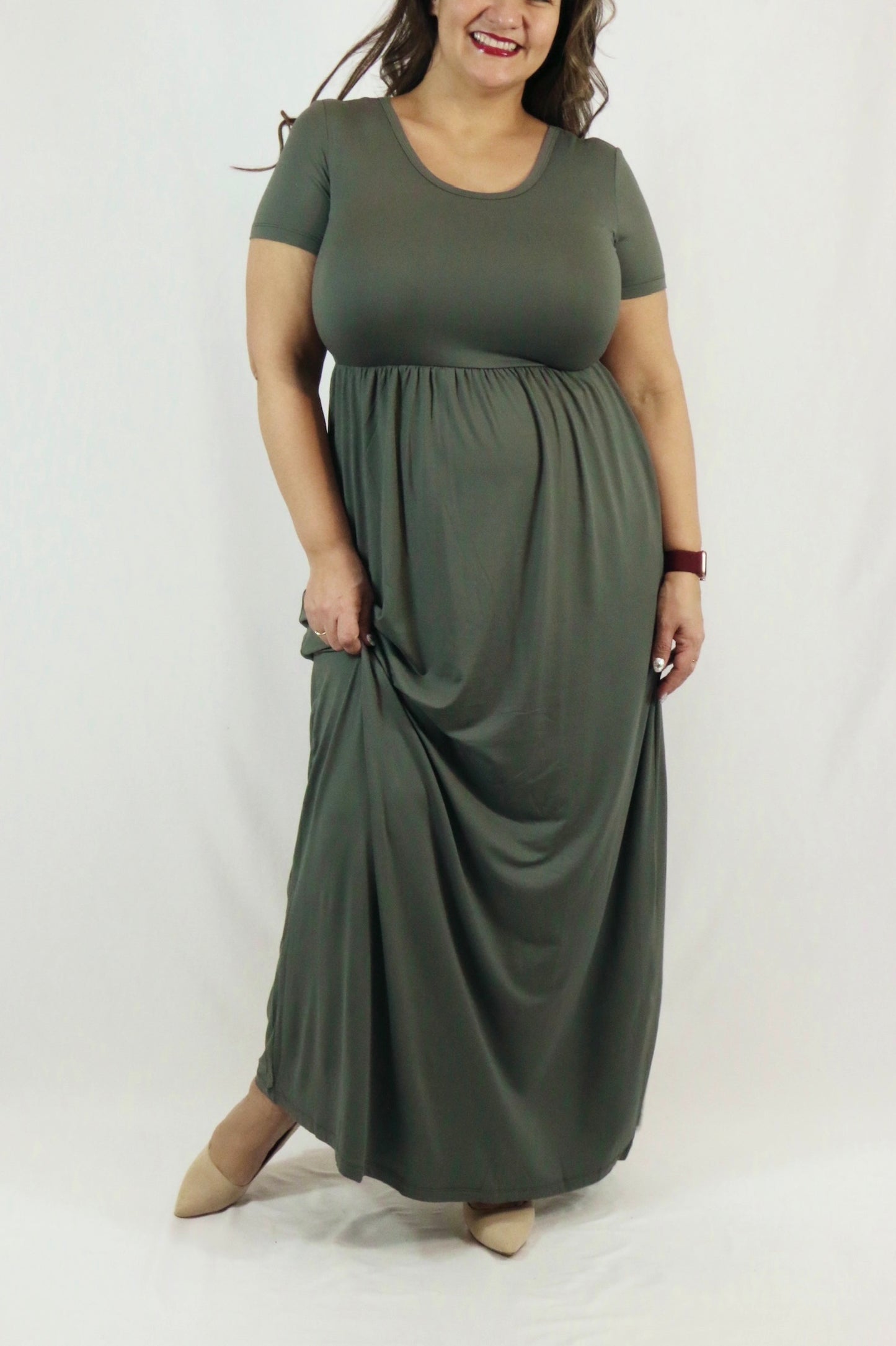 Josie Dress - Grey