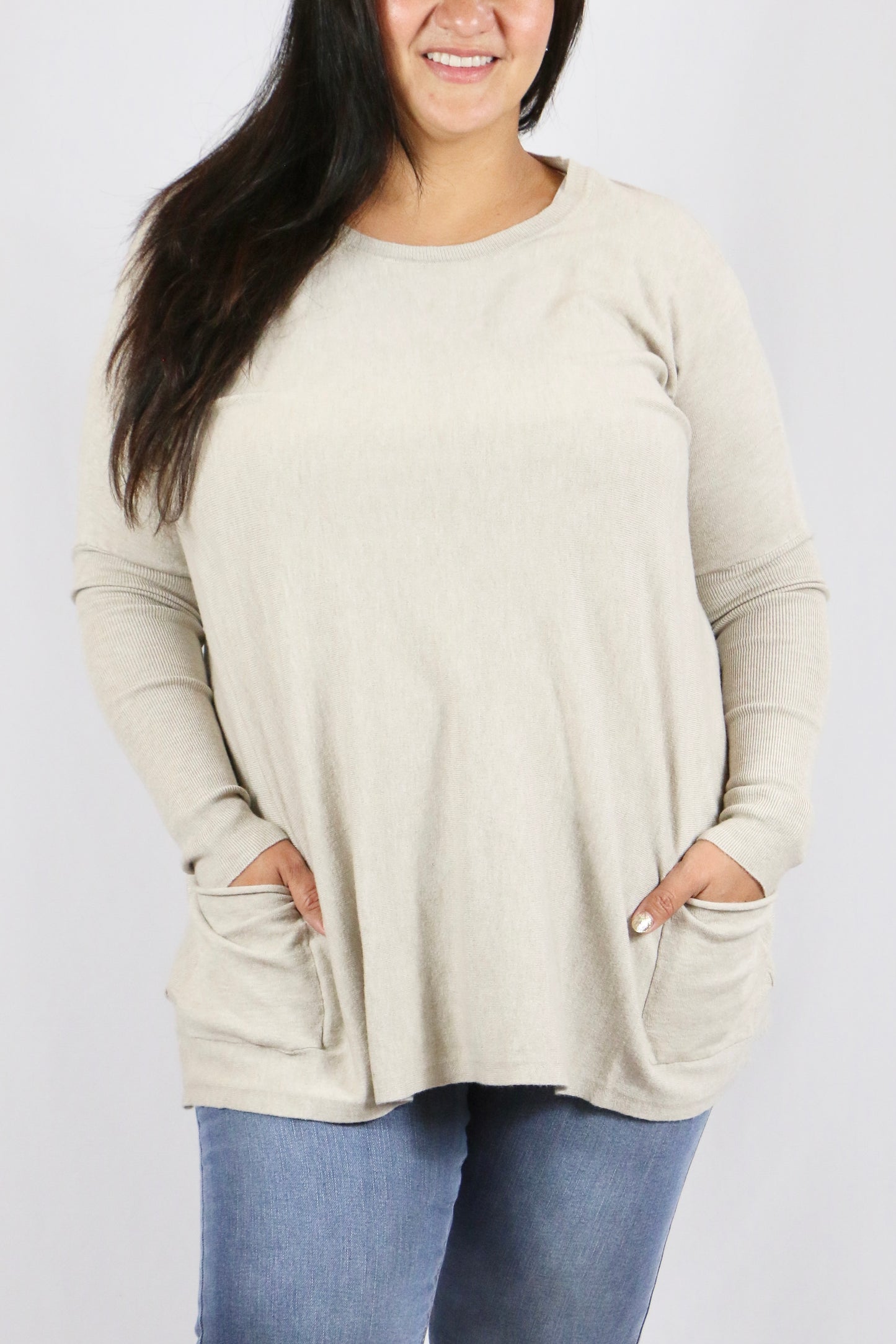 Simone Top - Oatmeal