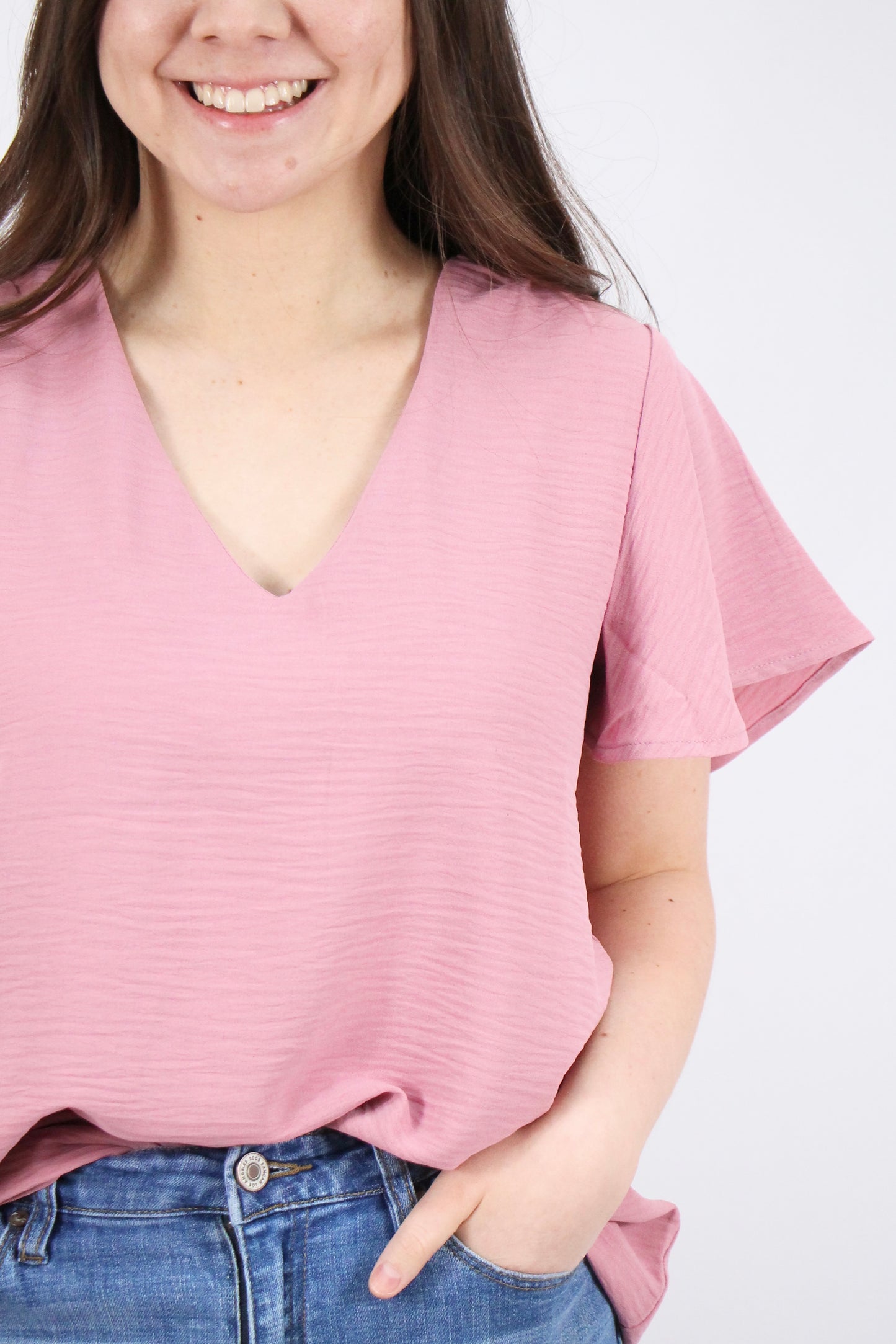 Darby Top - Rose