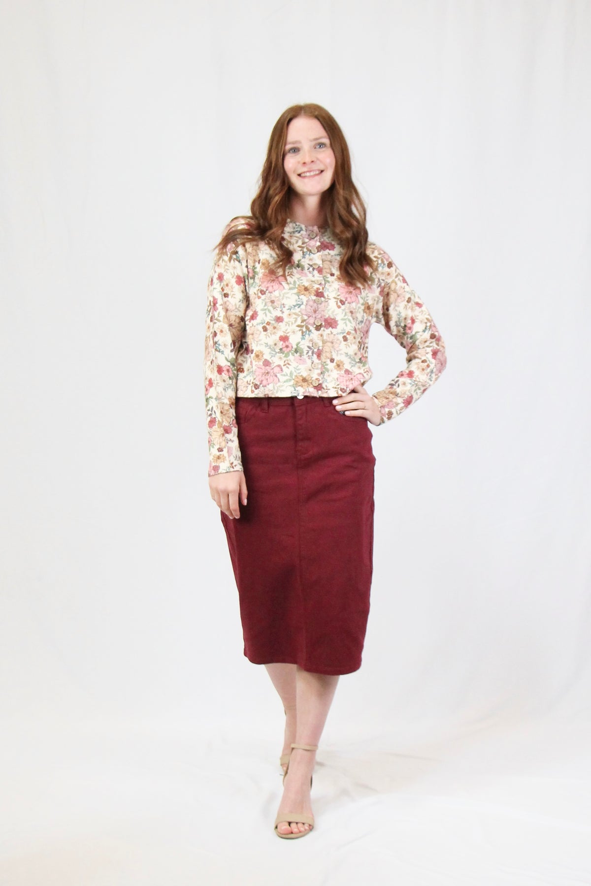Lincoln Skirt - Wine