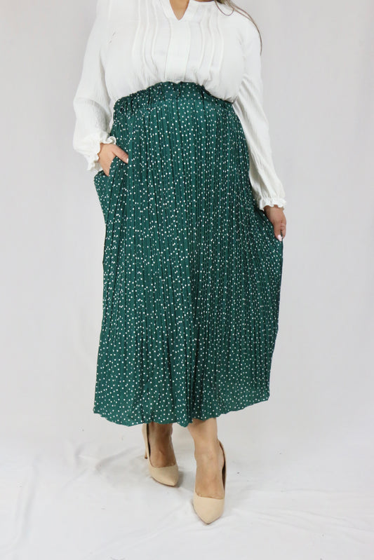Cadence Skirt Emerald - 2XL