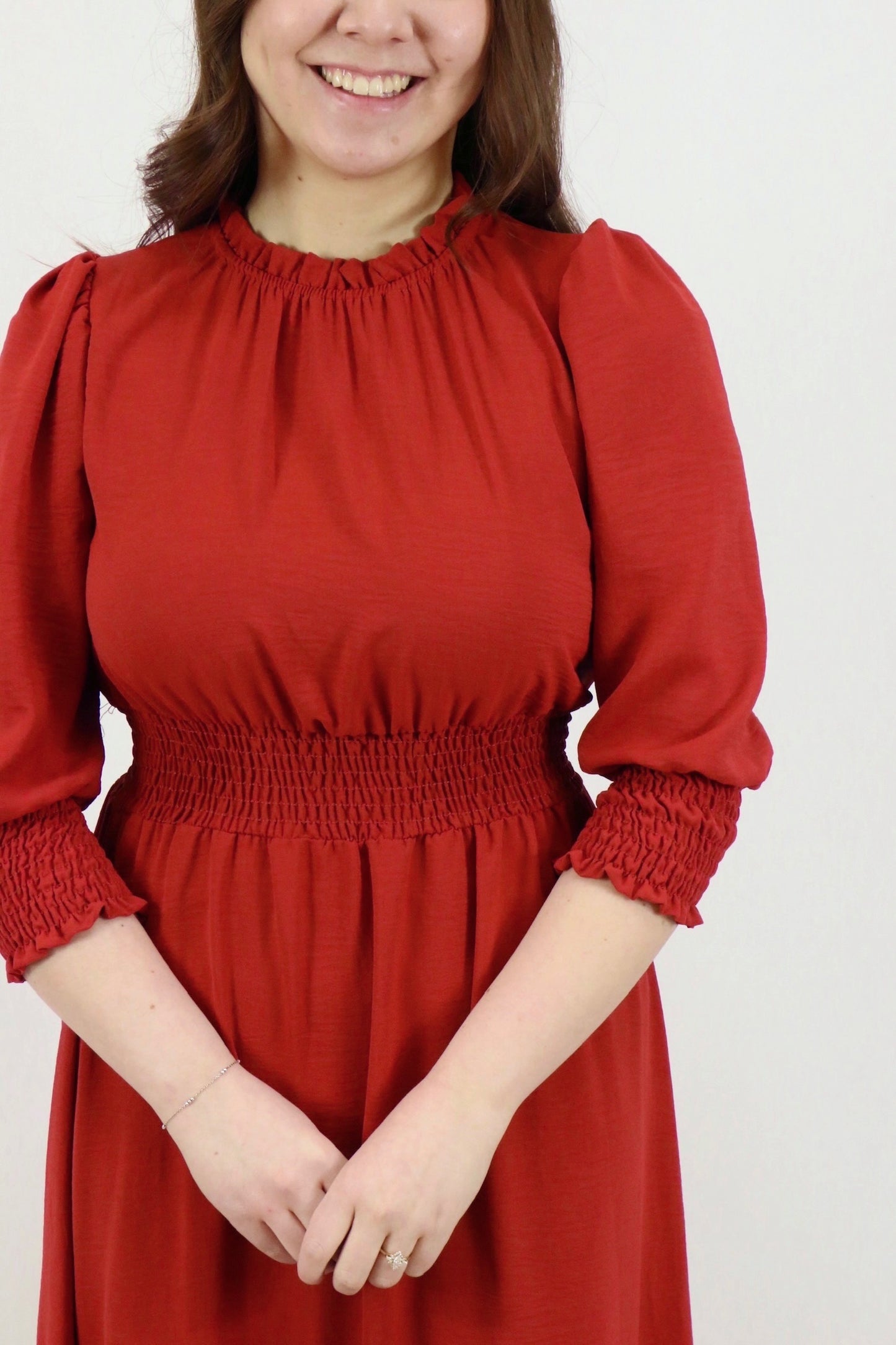 Lexie Dress - Rust