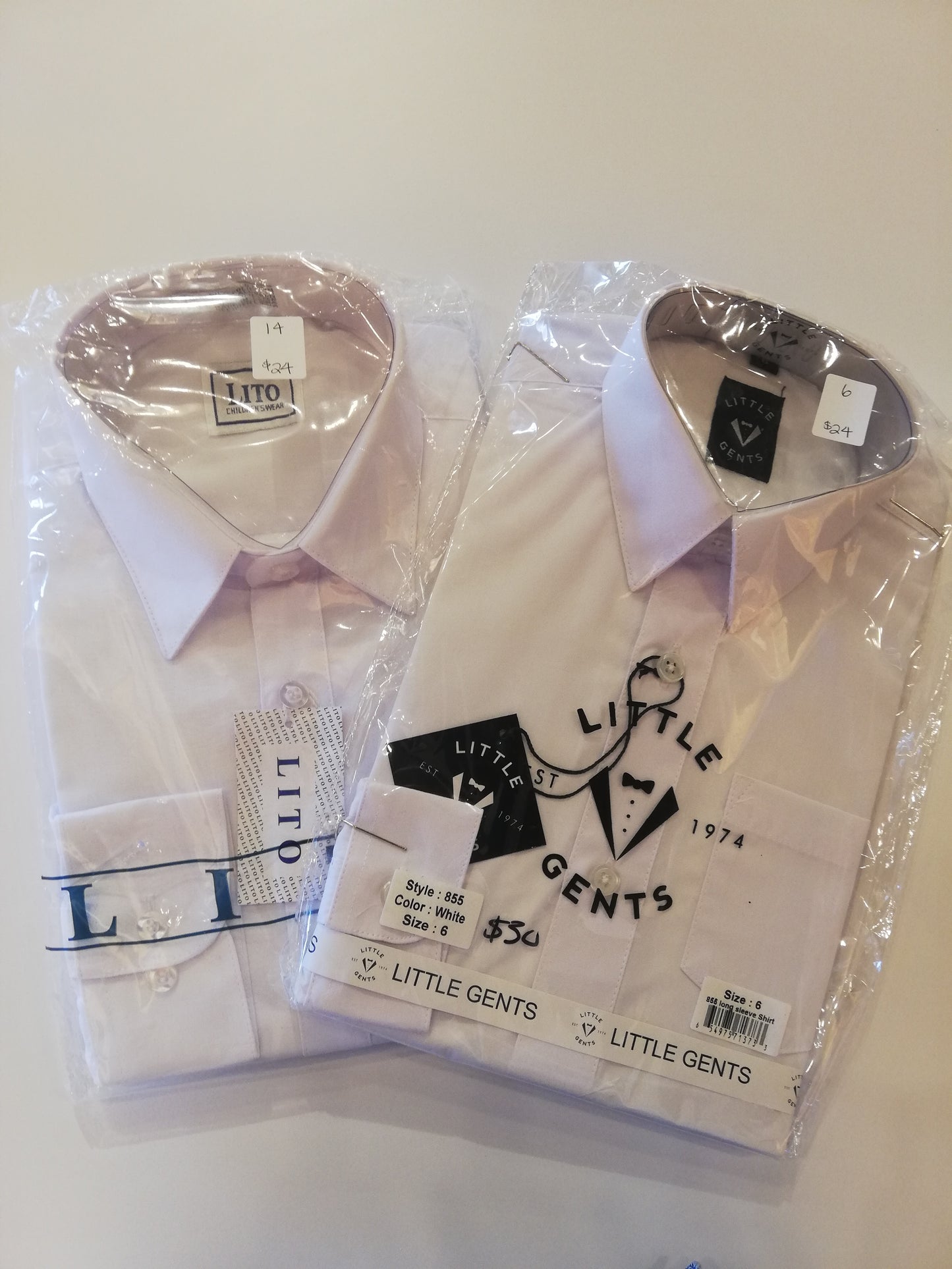 Boys White Shirt - MISH Fashion and Swim