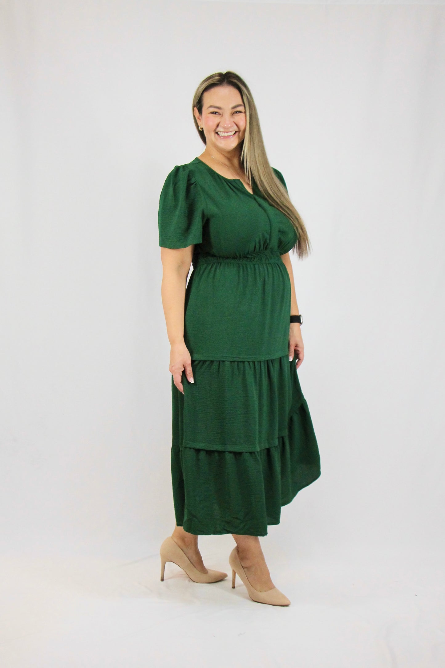 Odette Dress - Forest