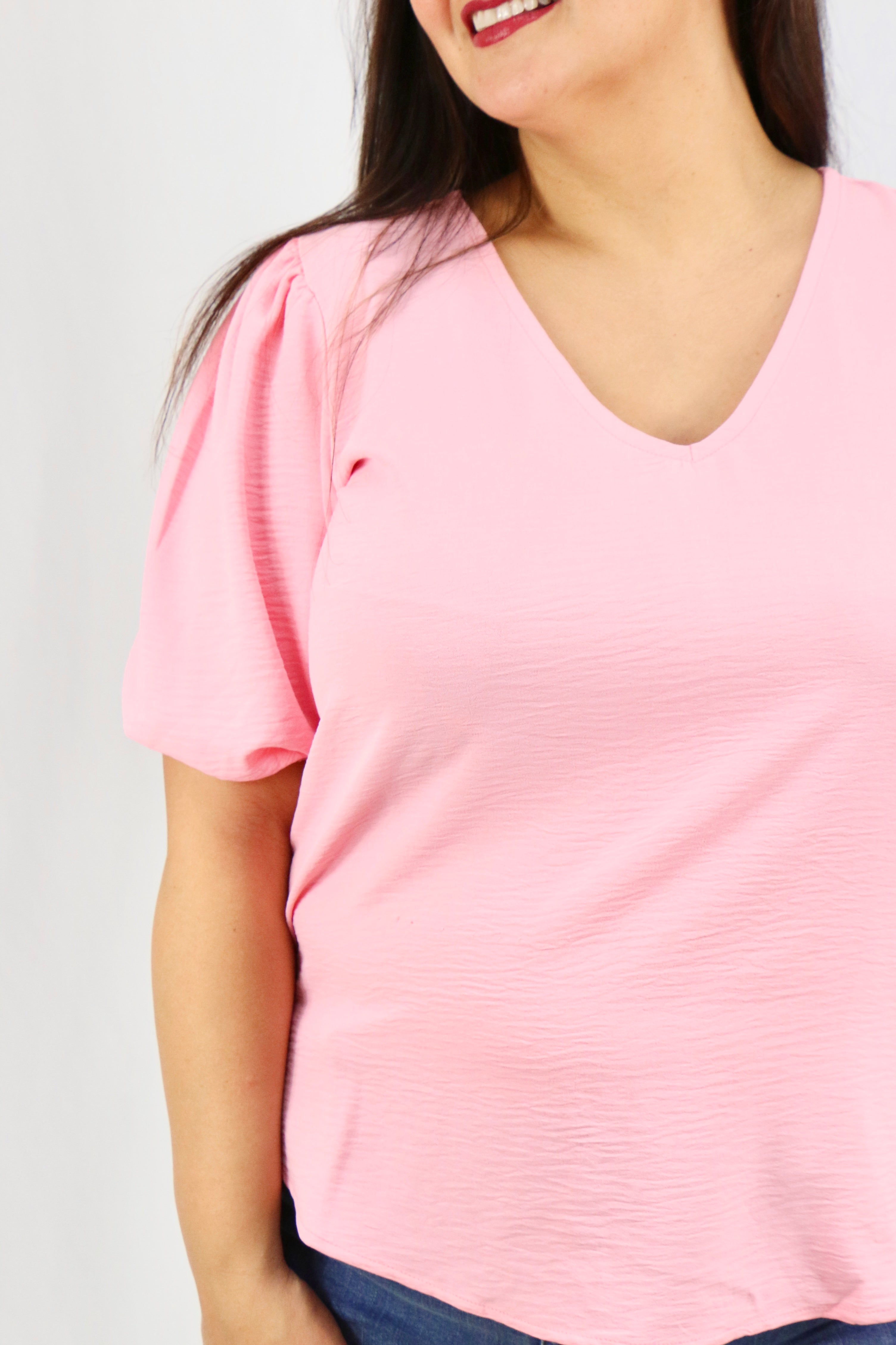 Lois Top - Dark Pink