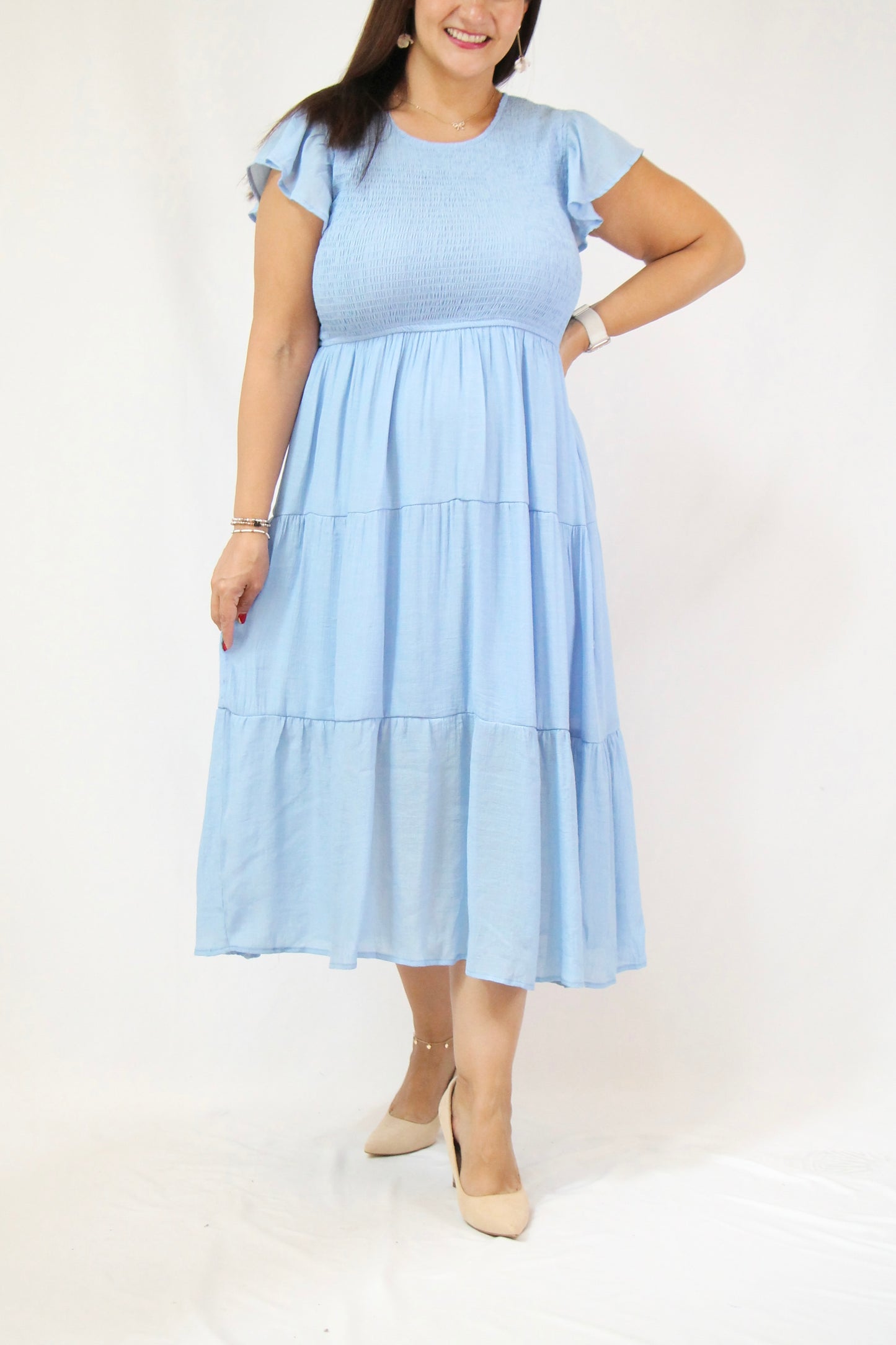 Covey Dress - Blue