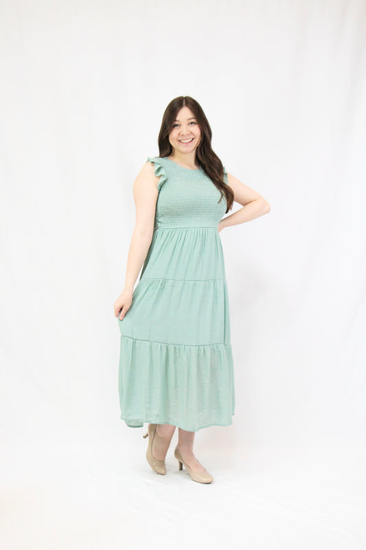 Covey Dress - Sage