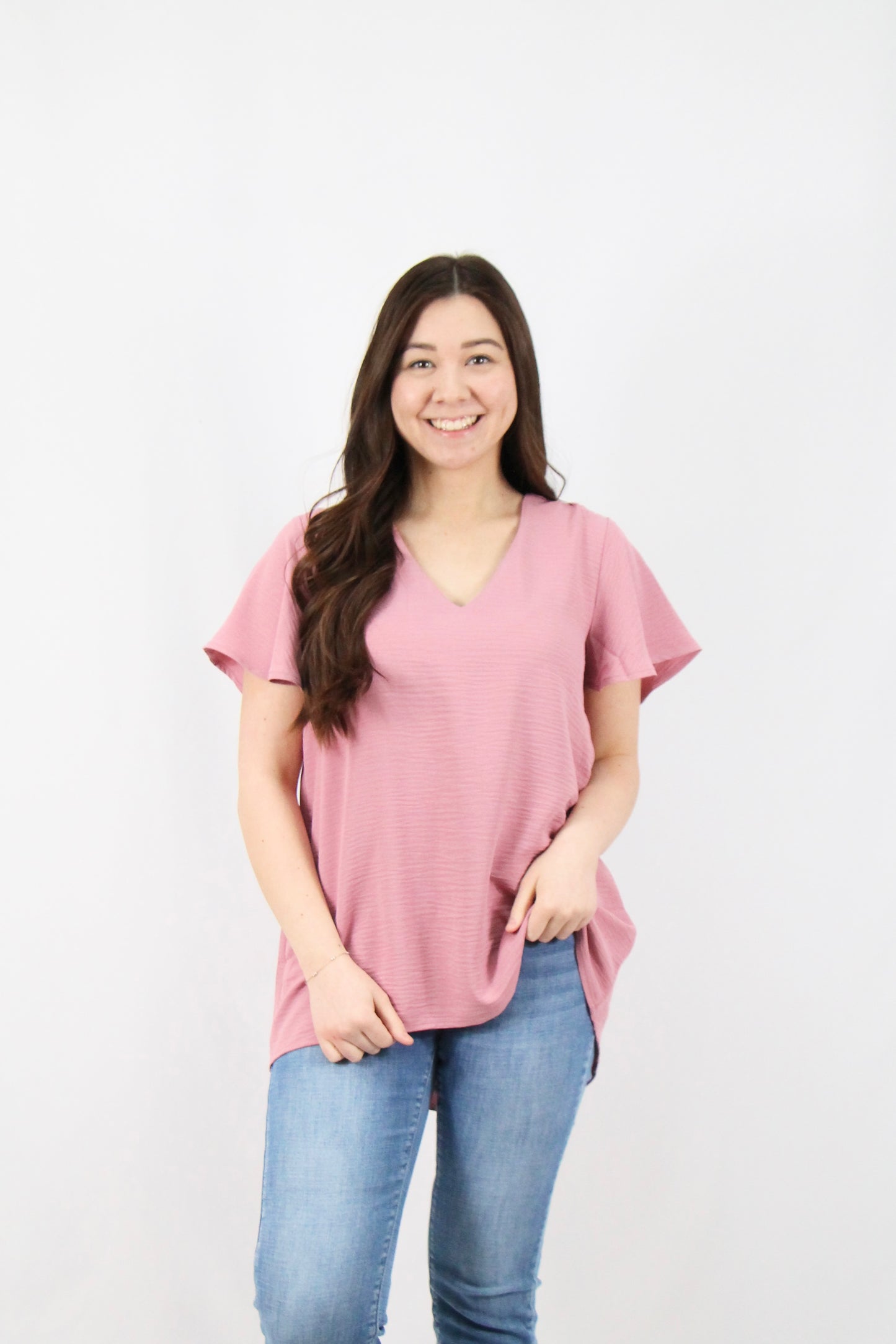 Darby Top - Rose