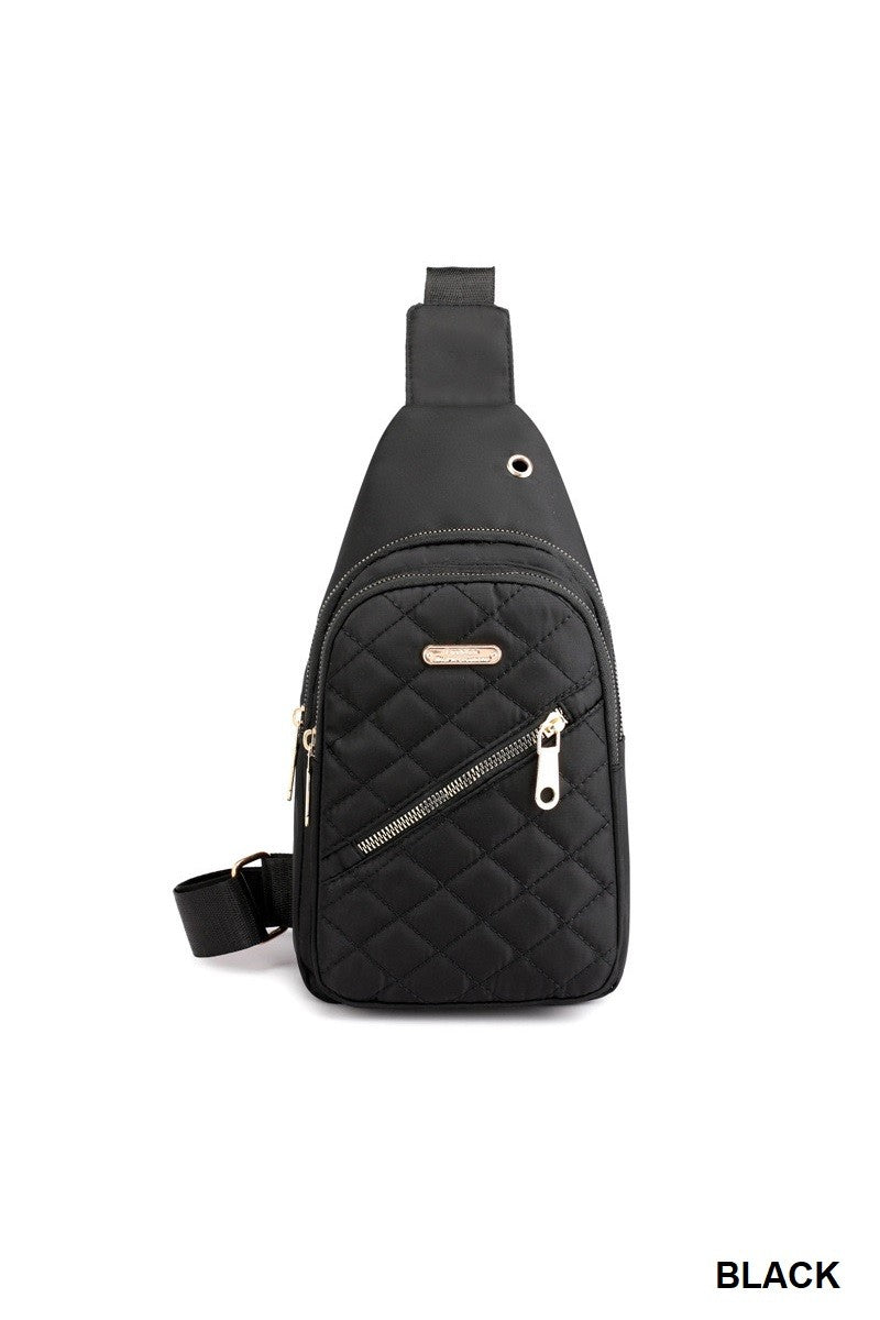 Quilted Sling Bag