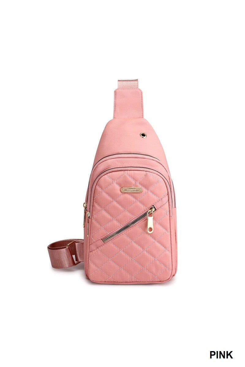Quilted Sling Bag