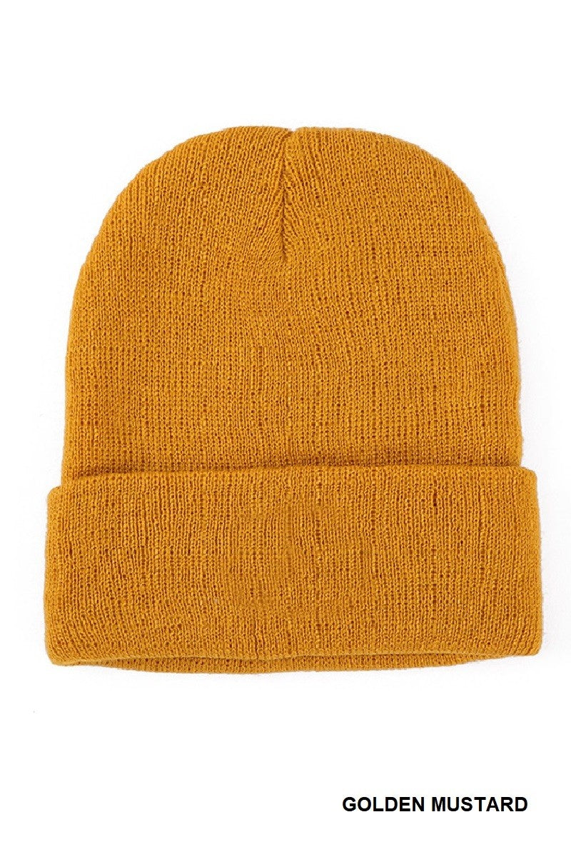 Solid Beanie
