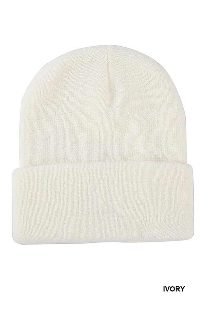 Solid Beanie