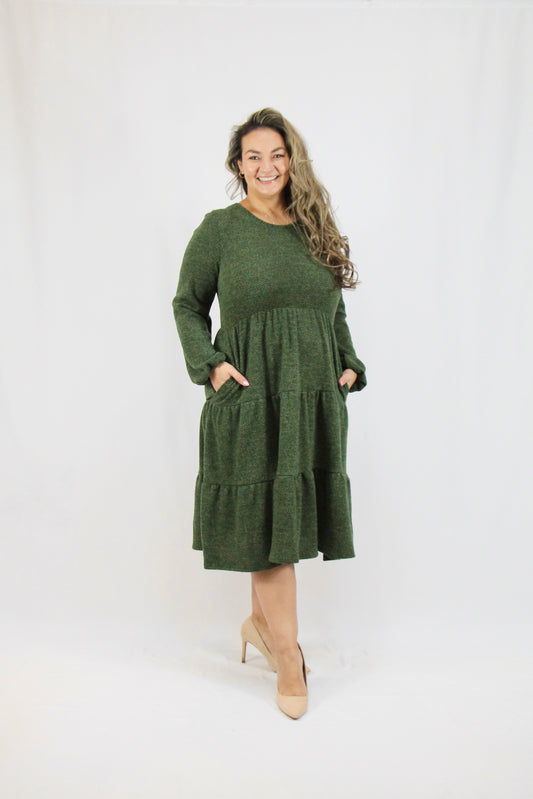 Brianna Dress - Olive