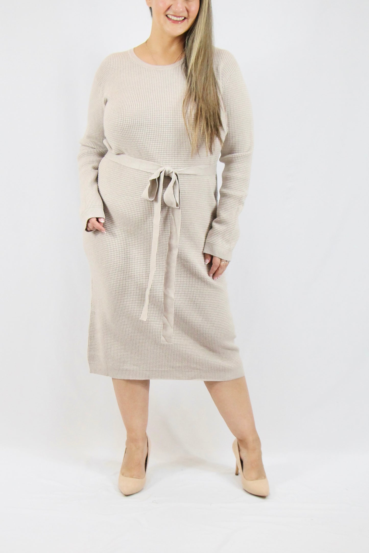 Hattie Dress - Stone