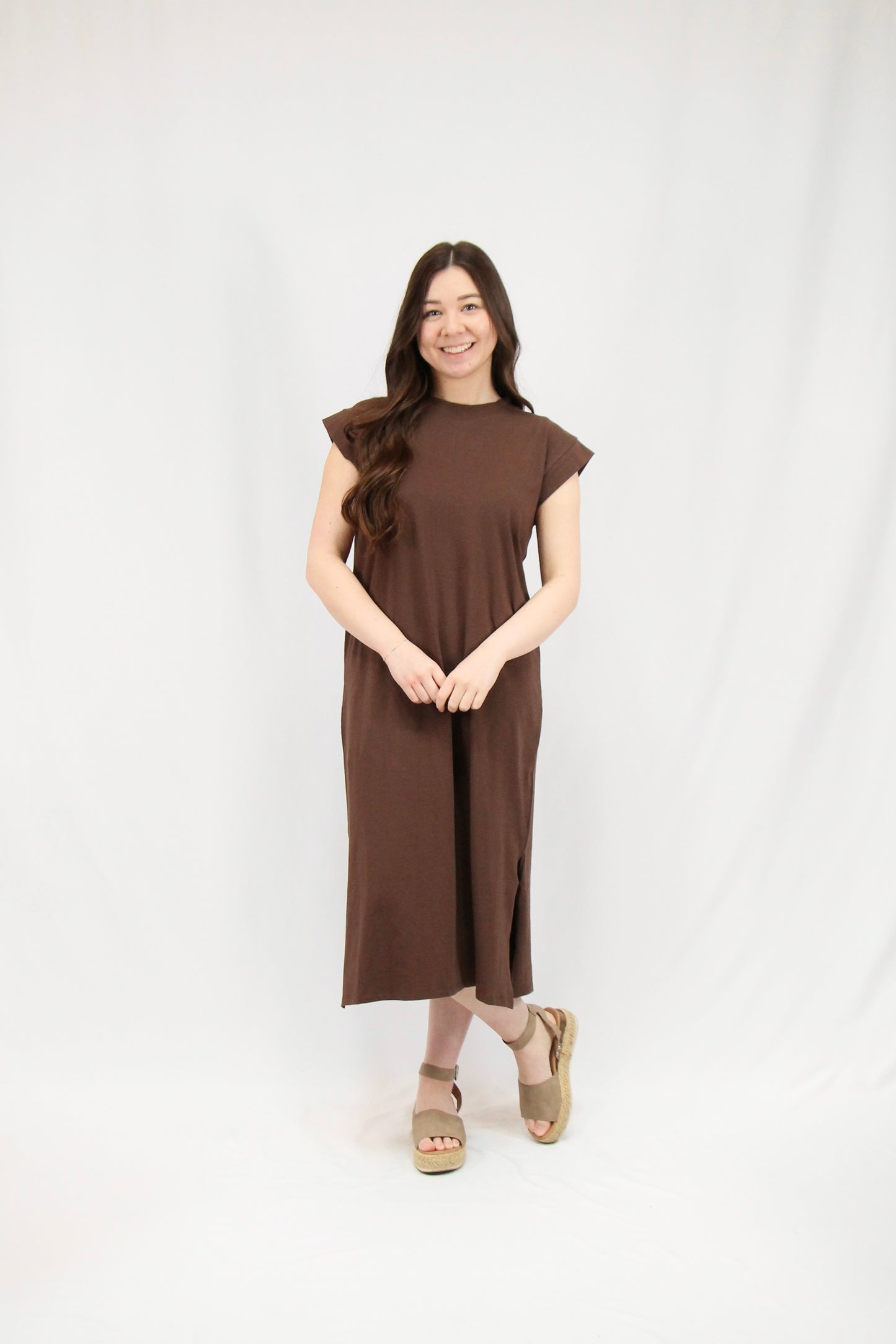 Heidi Dress - Brown