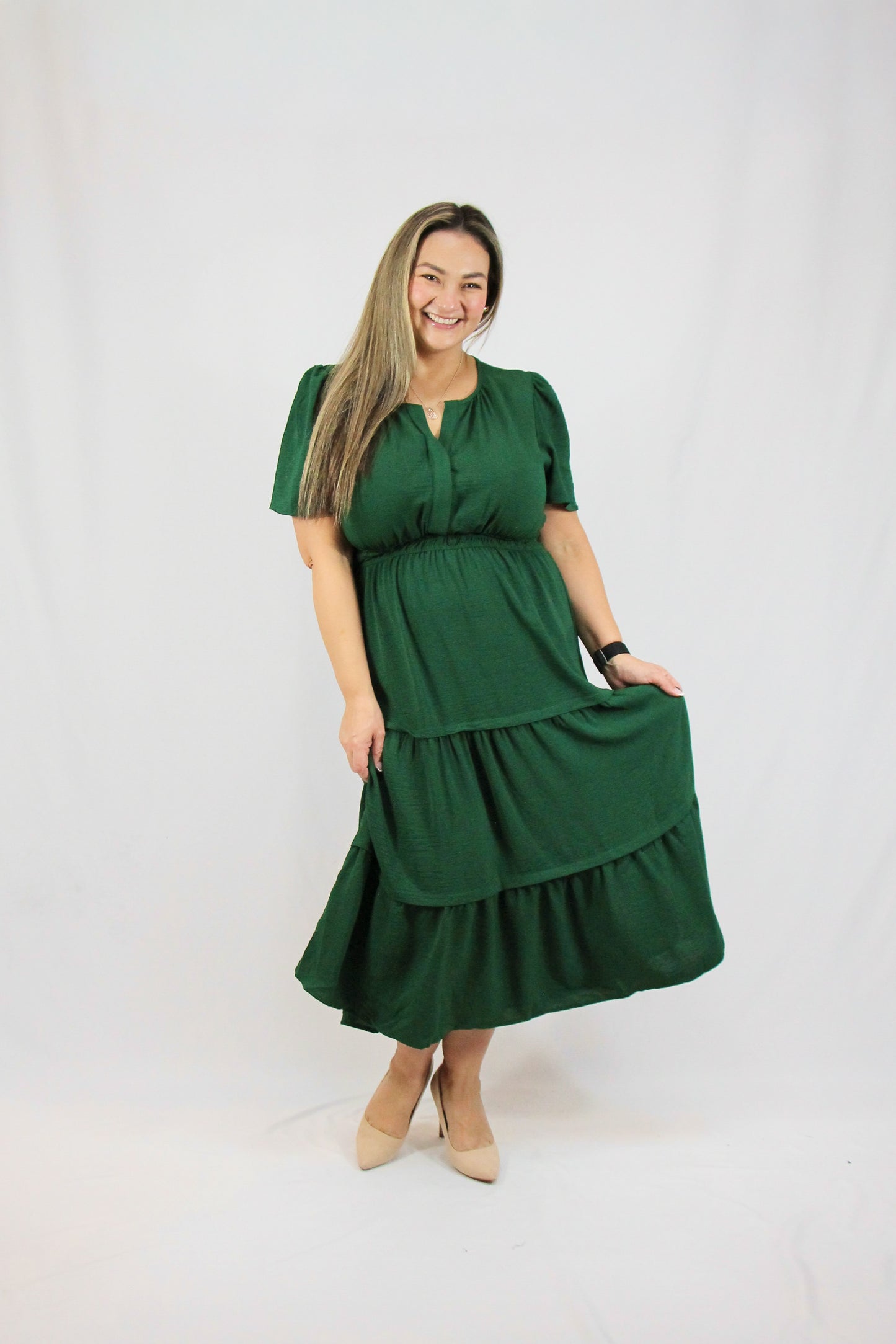 Odette Dress - Forest