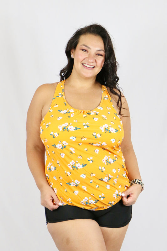 *RESTOCK* Mango Floral Tankini Top