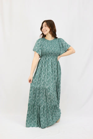 Florence Dress - Emerald