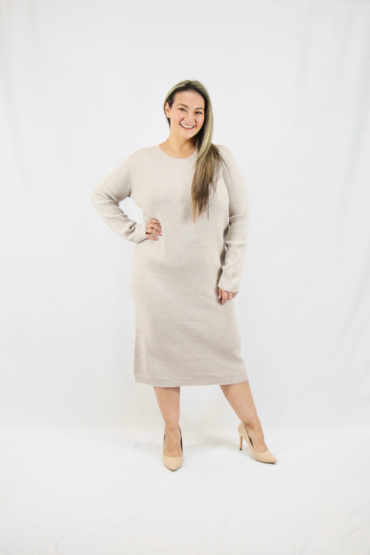 Hattie Dress - Stone