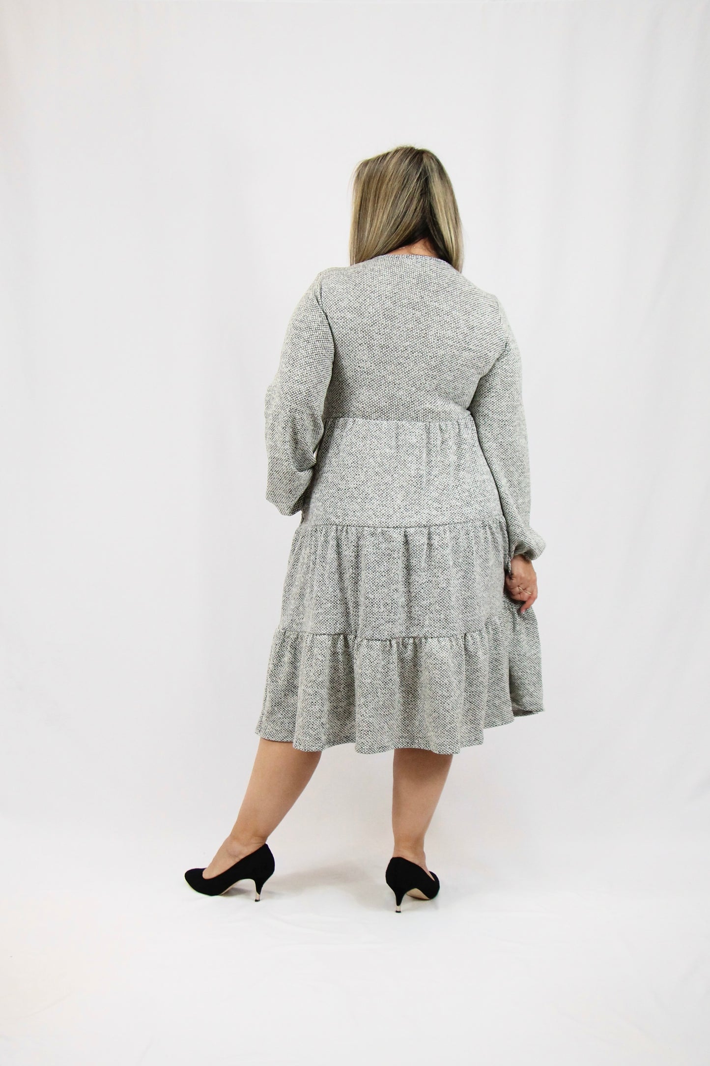 Brianna Dress - Grey