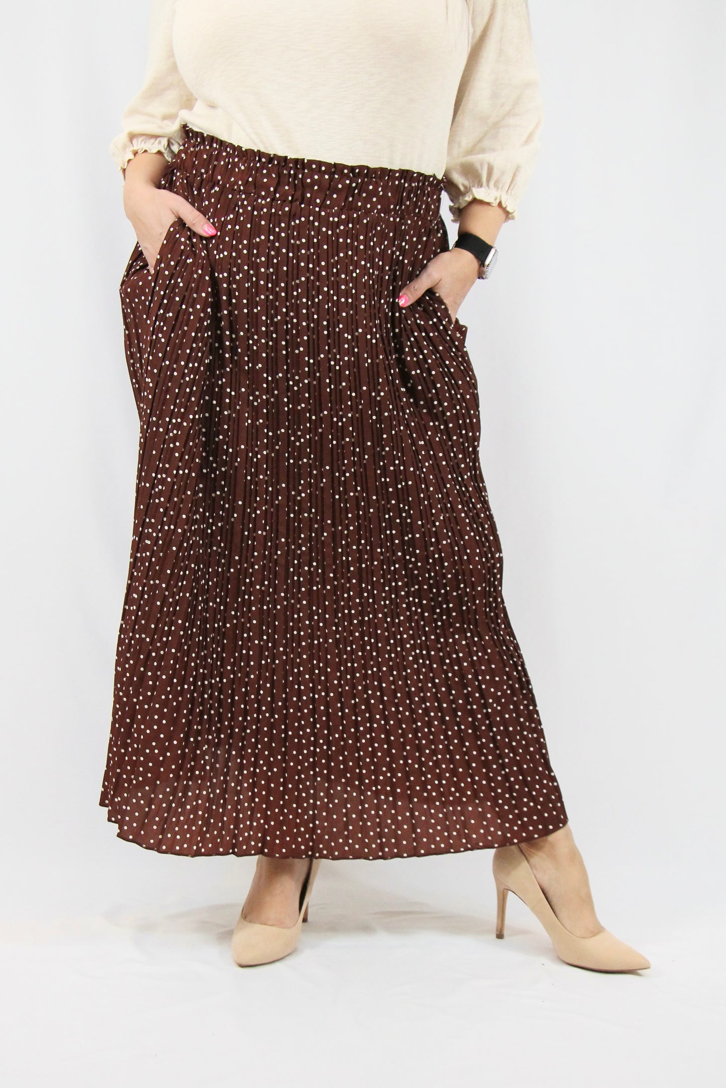 Cadence Skirt - Brown