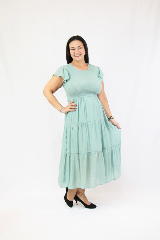 Covey Dress - Sage