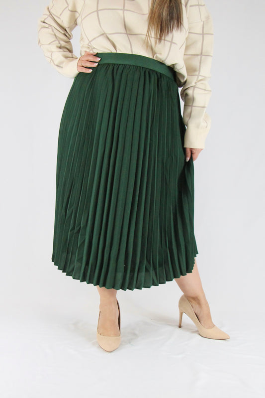 Hollis Skirt - Hunter Green