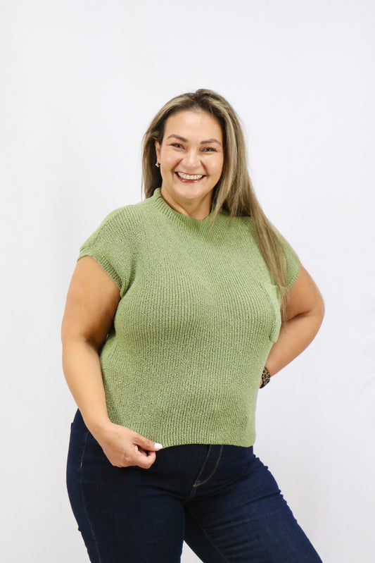 Quinn Top - Sage