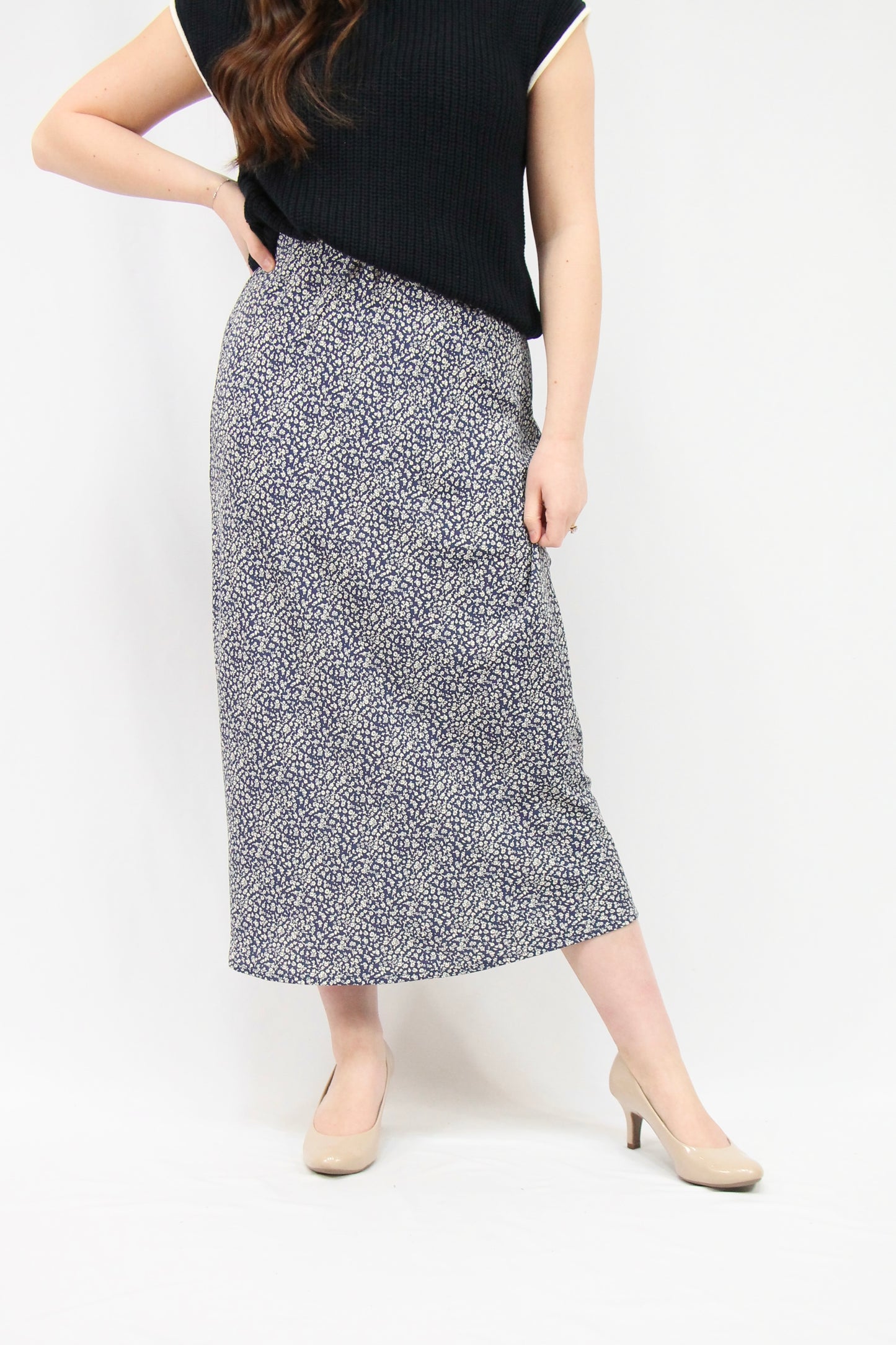 Jude Skirt - Dusty Blue