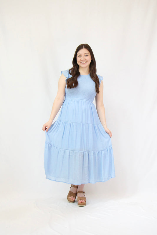 Covey Dress - Blue
