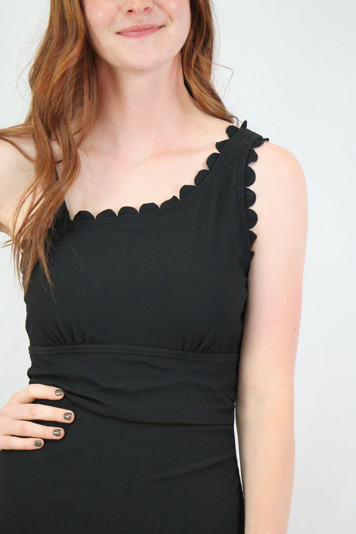 Scallop 1 pc - Black