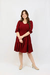 Kensington Dress - Wine