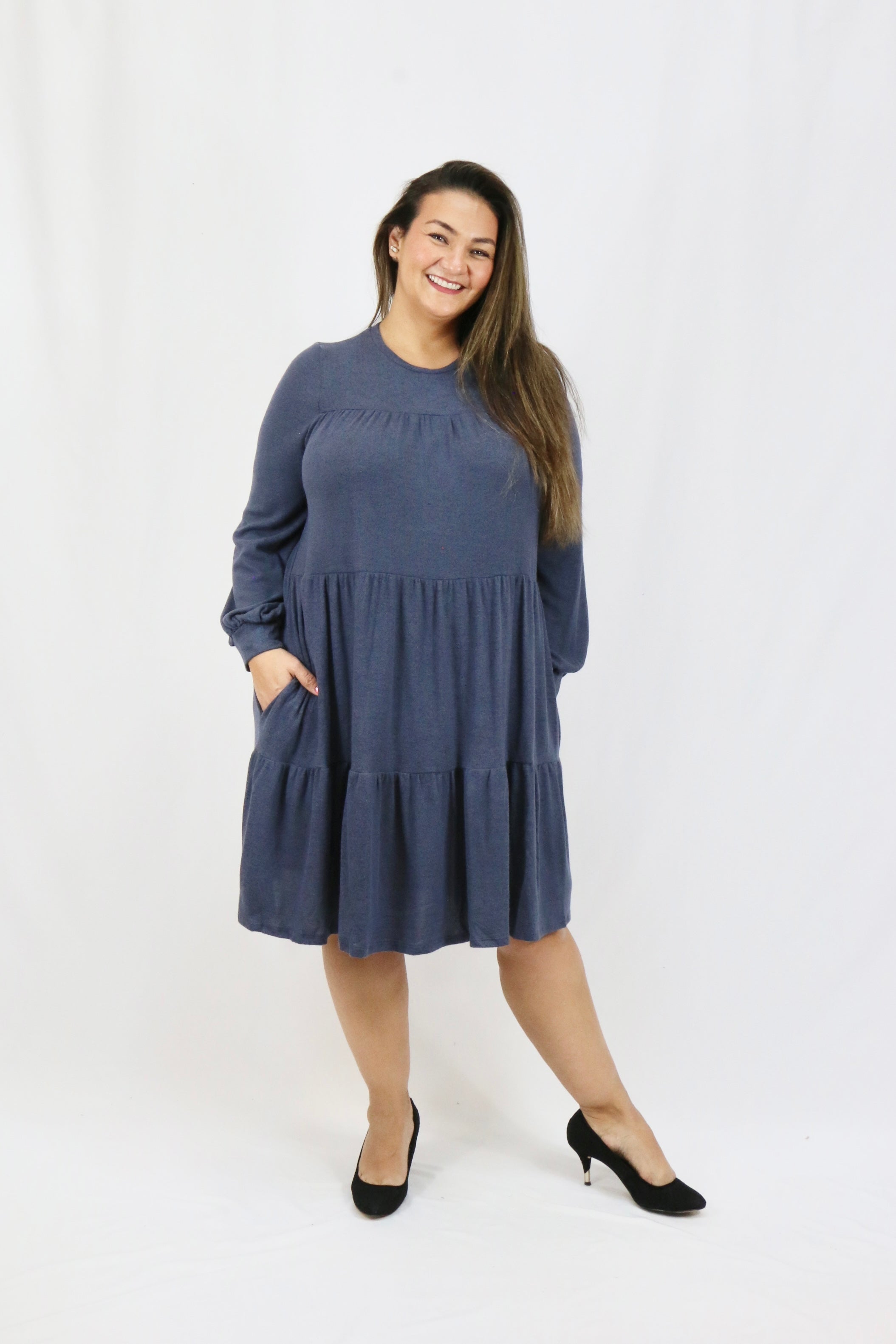 Reese Dress - Navy