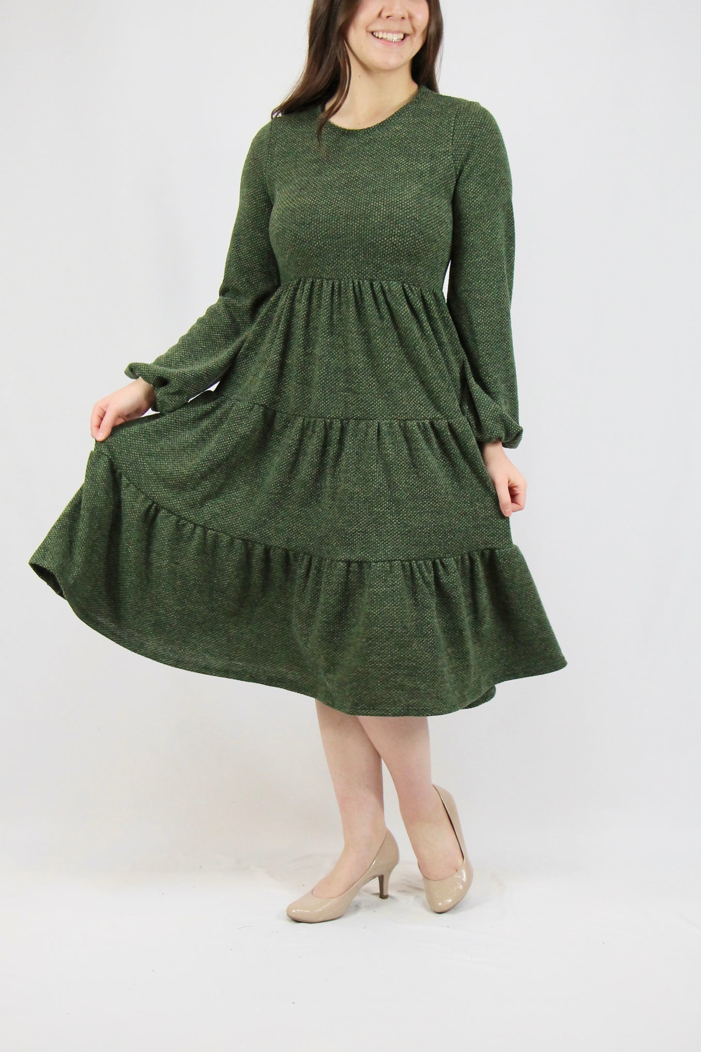 Brianna Dress - Olive