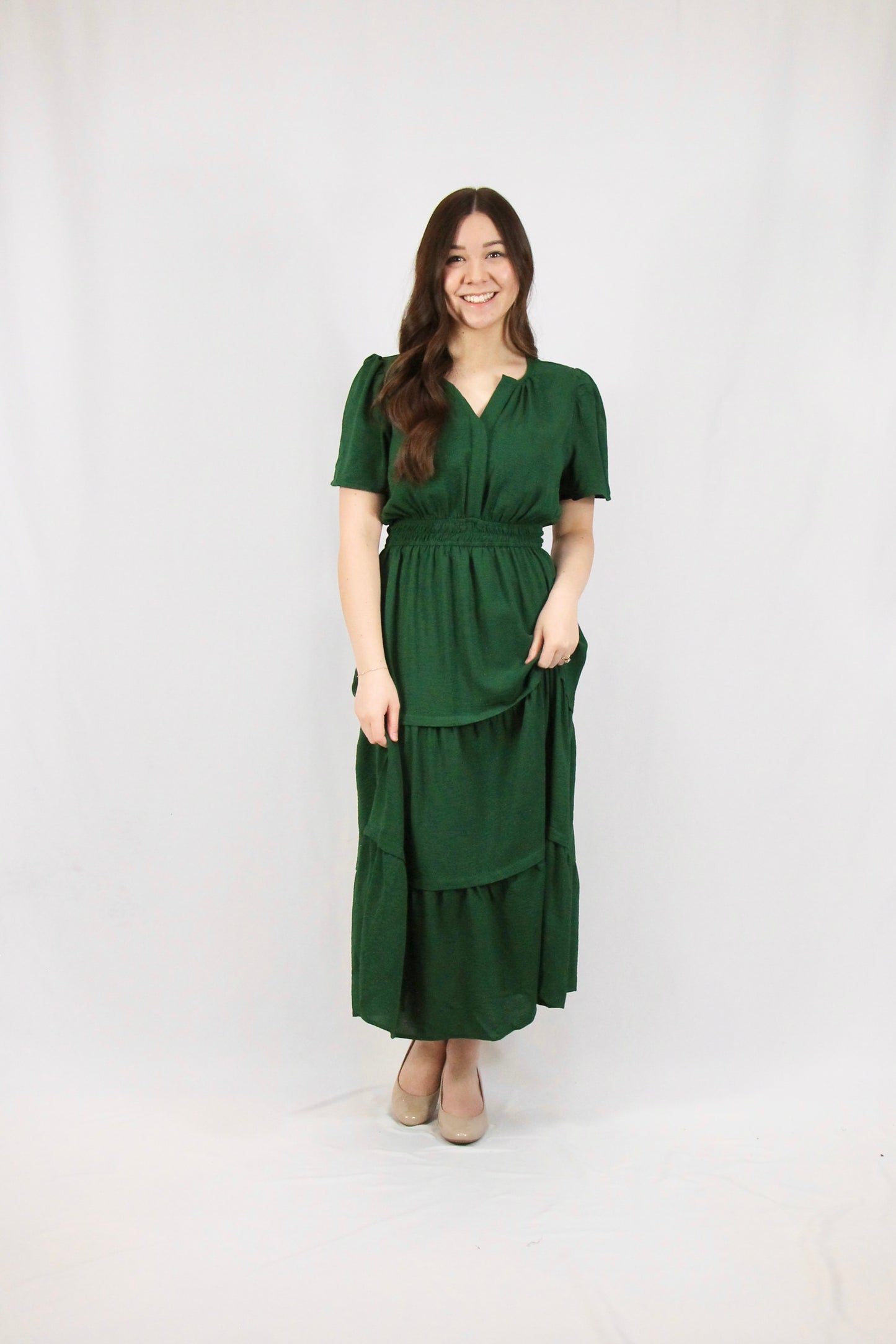 Odette Dress - Forest