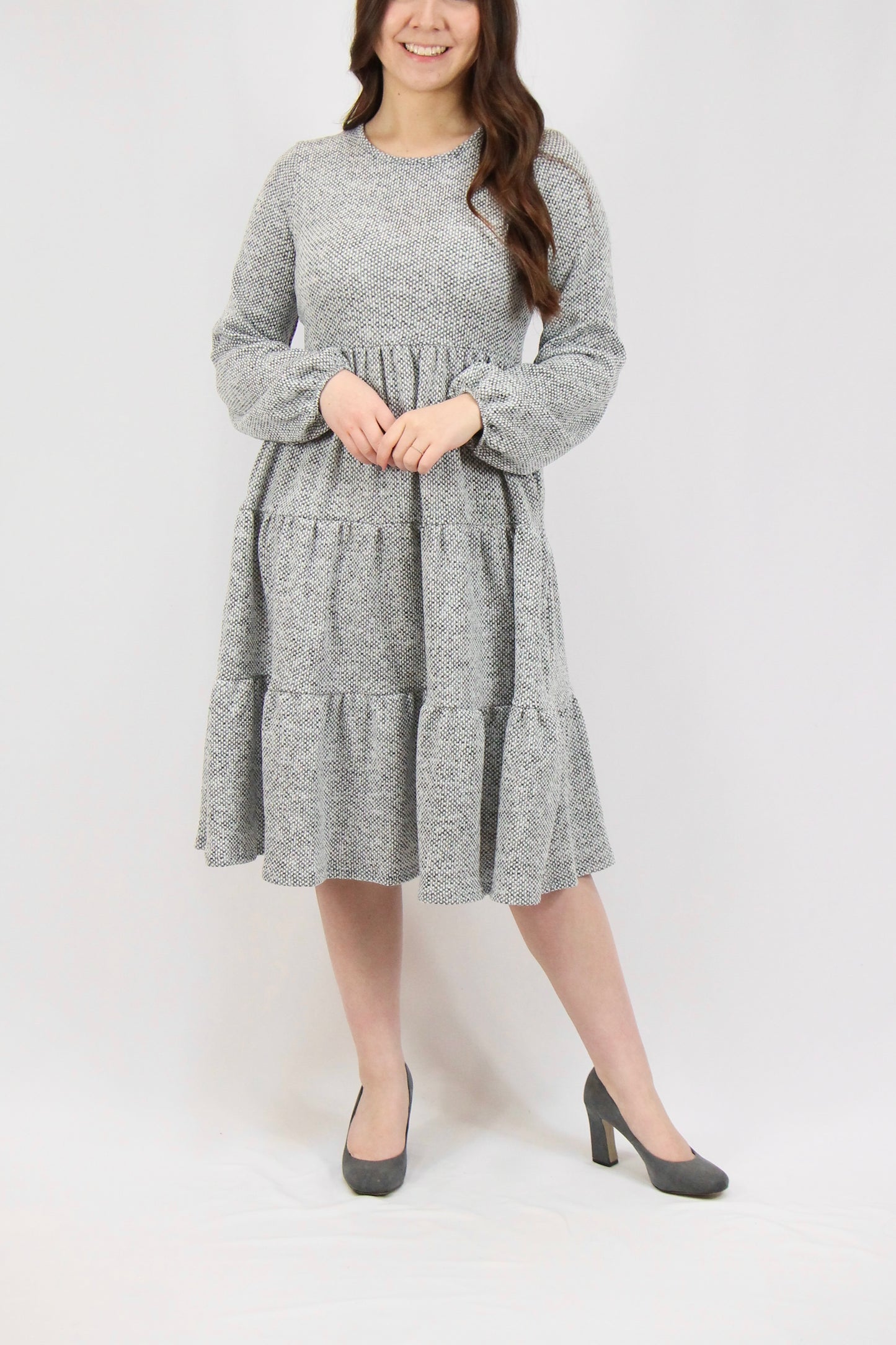 Brianna Dress - Grey