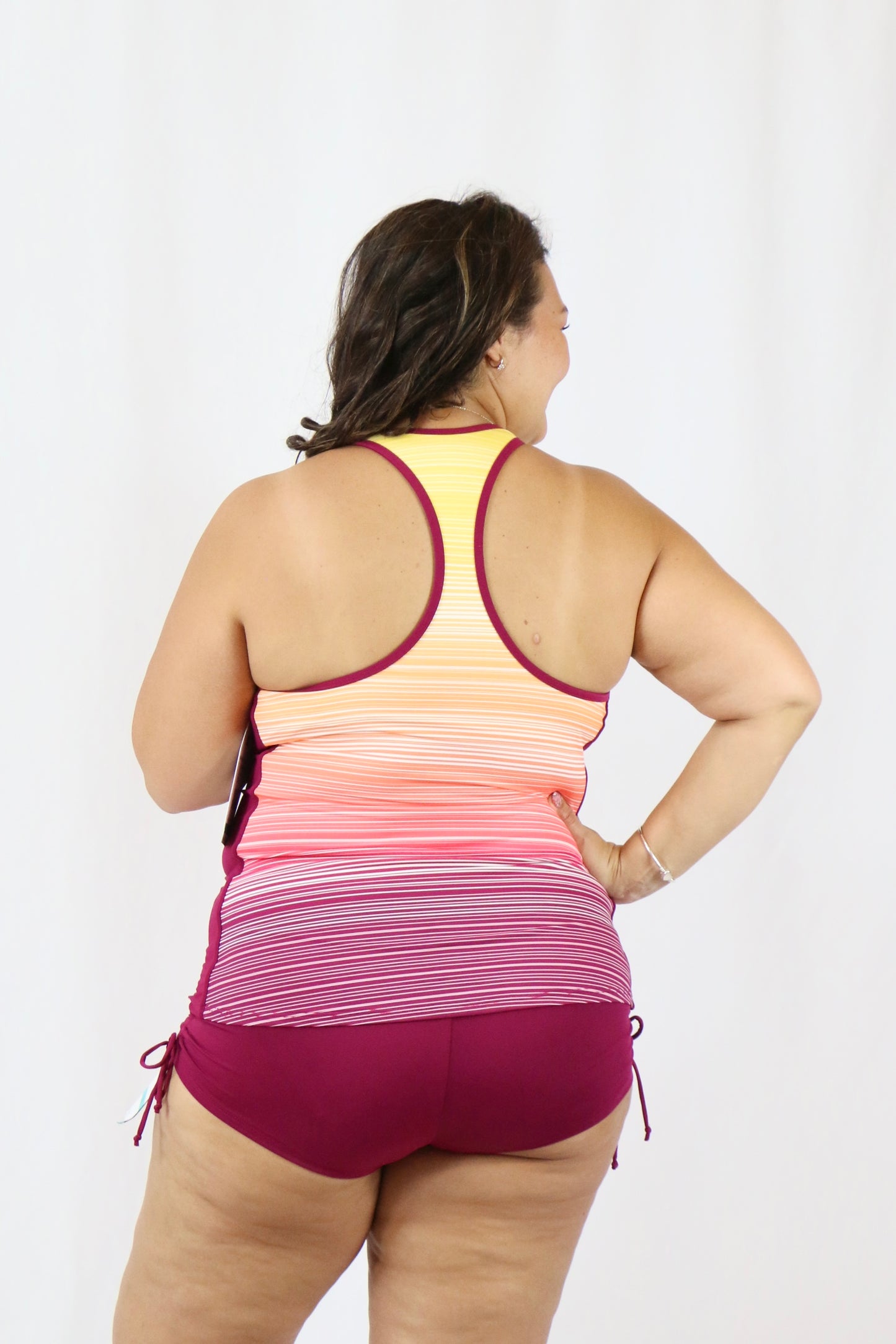 Summer Fig Zipper Top