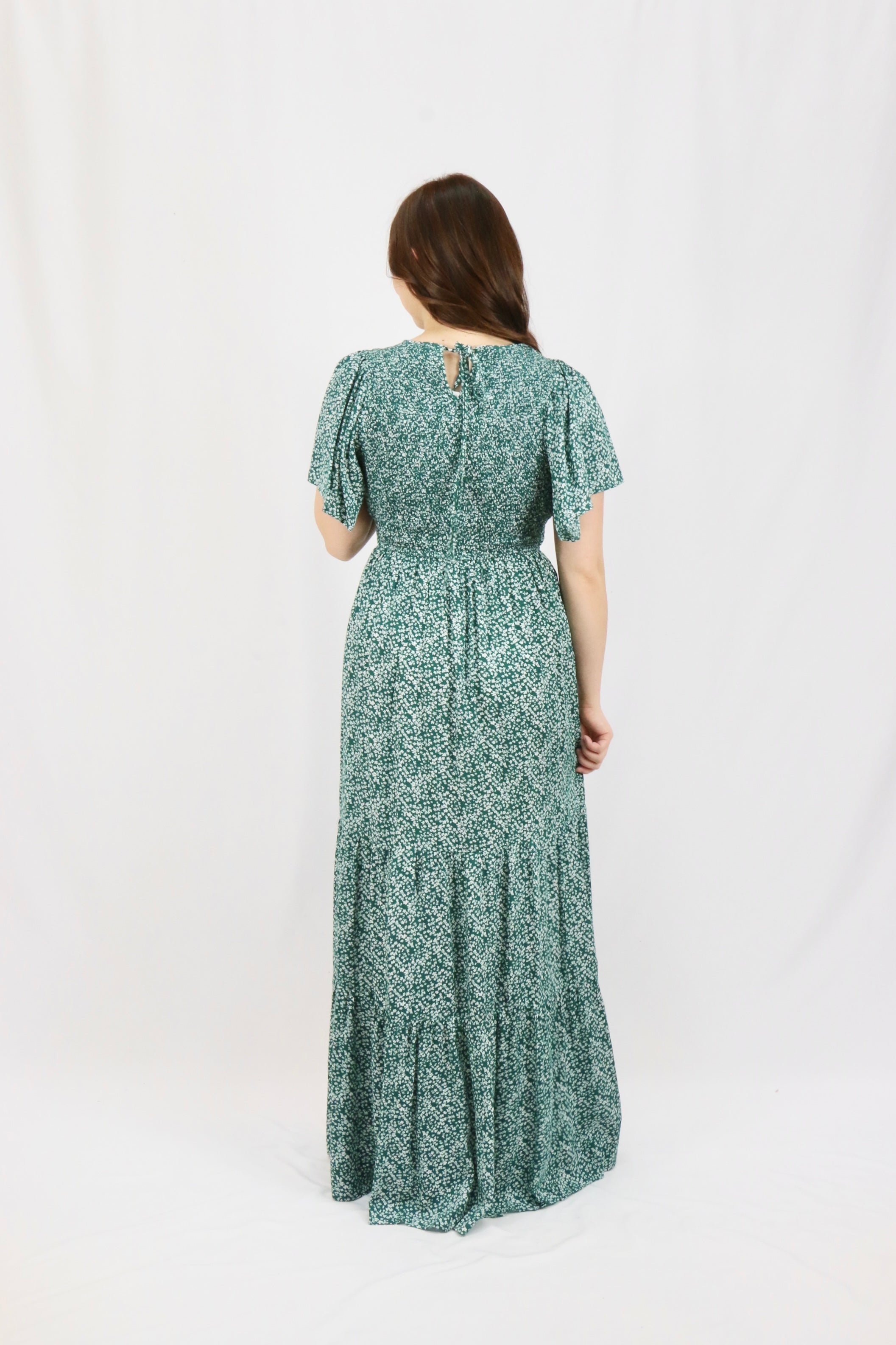 Florence Dress - Emerald