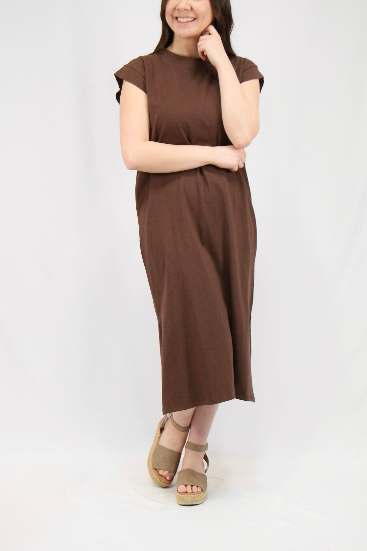 Heidi Dress - Brown