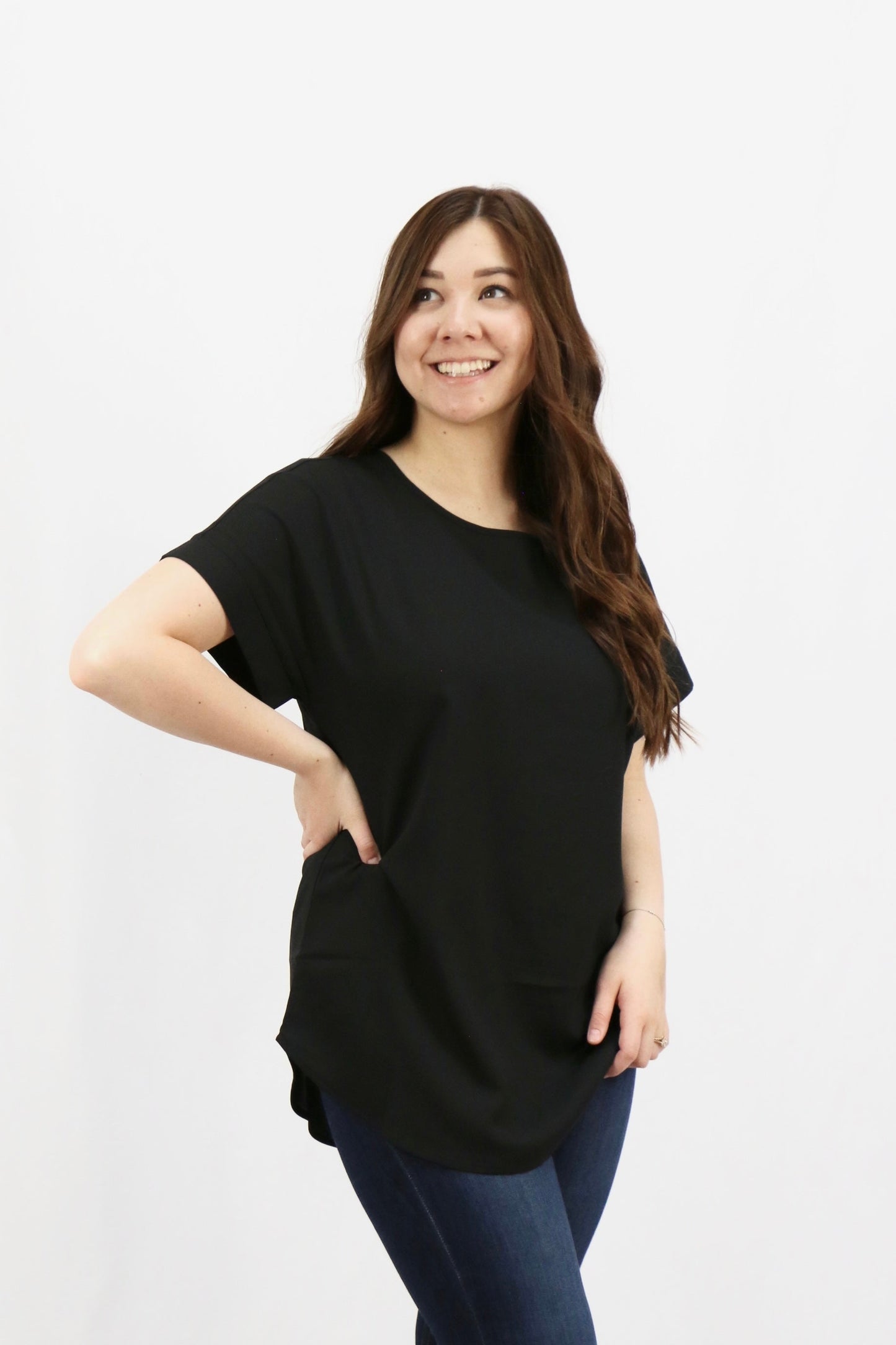 Faye Top Black - XL, 1XL