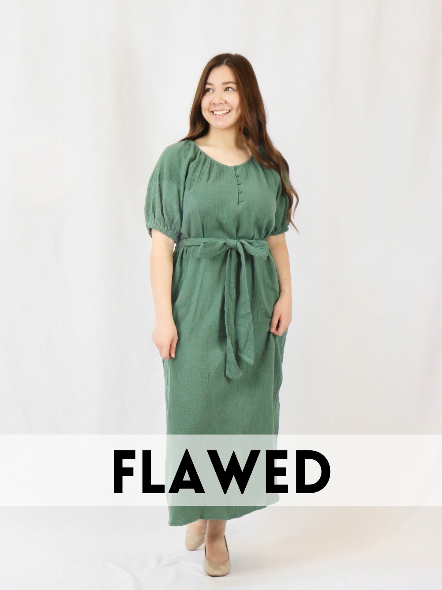 *FLAWED* Raelynn Dress - S