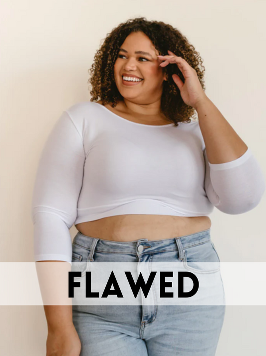 *FLAWED* 3/4 Sleeve HalfTee - 2XL