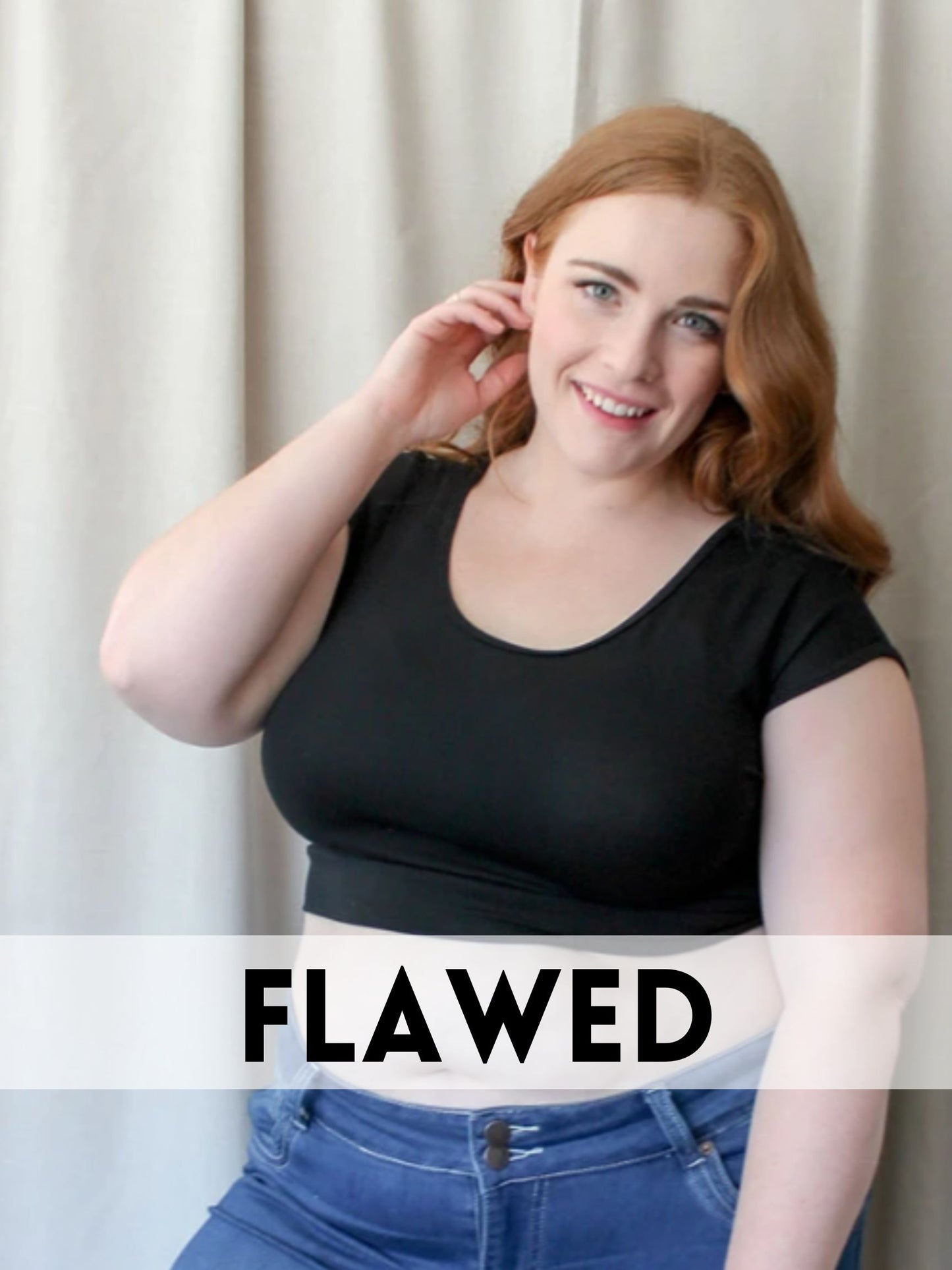 *FLAWED* Cap Halftee - S