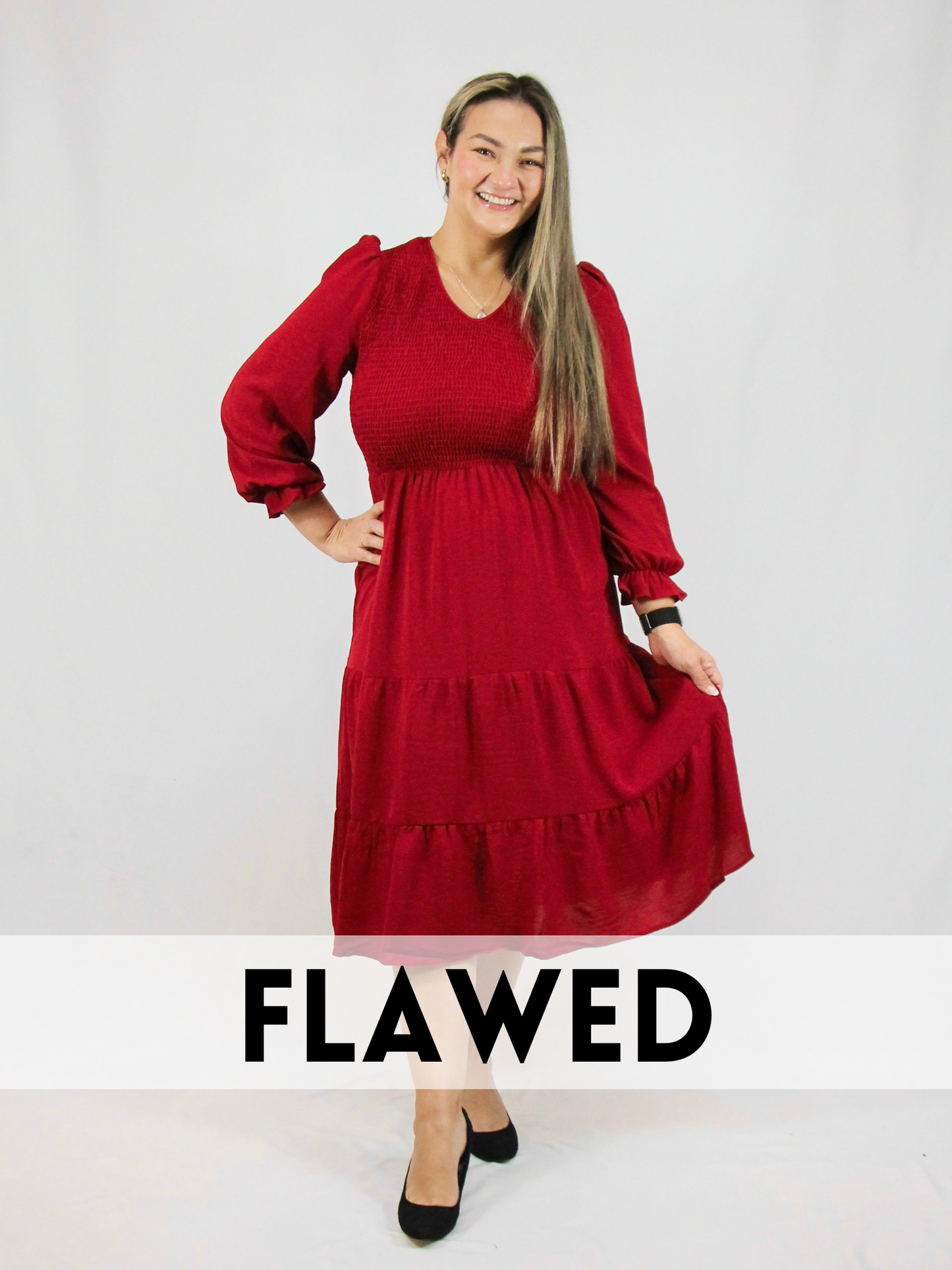 *FLAWED* Kenna Dress - L