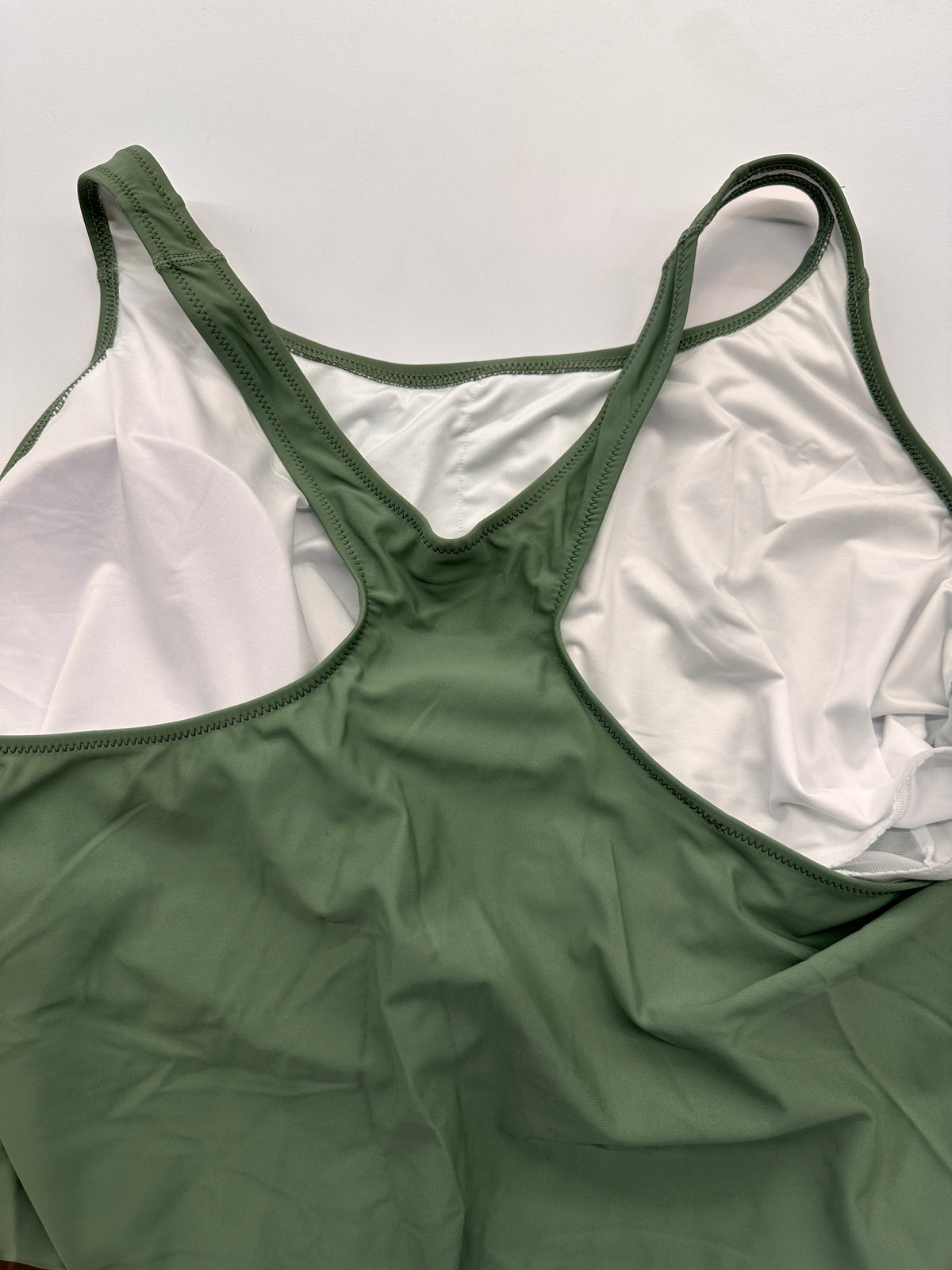 *FLAWED* Vacation Top - Sage 2XL