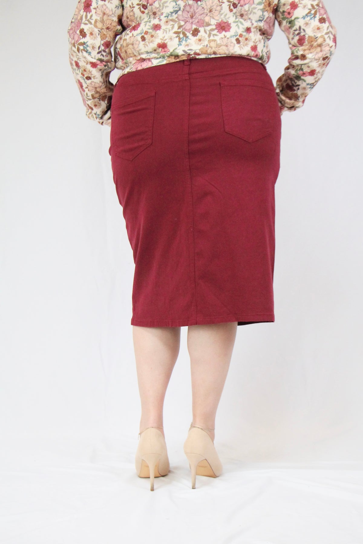 Lincoln Skirt - Wine