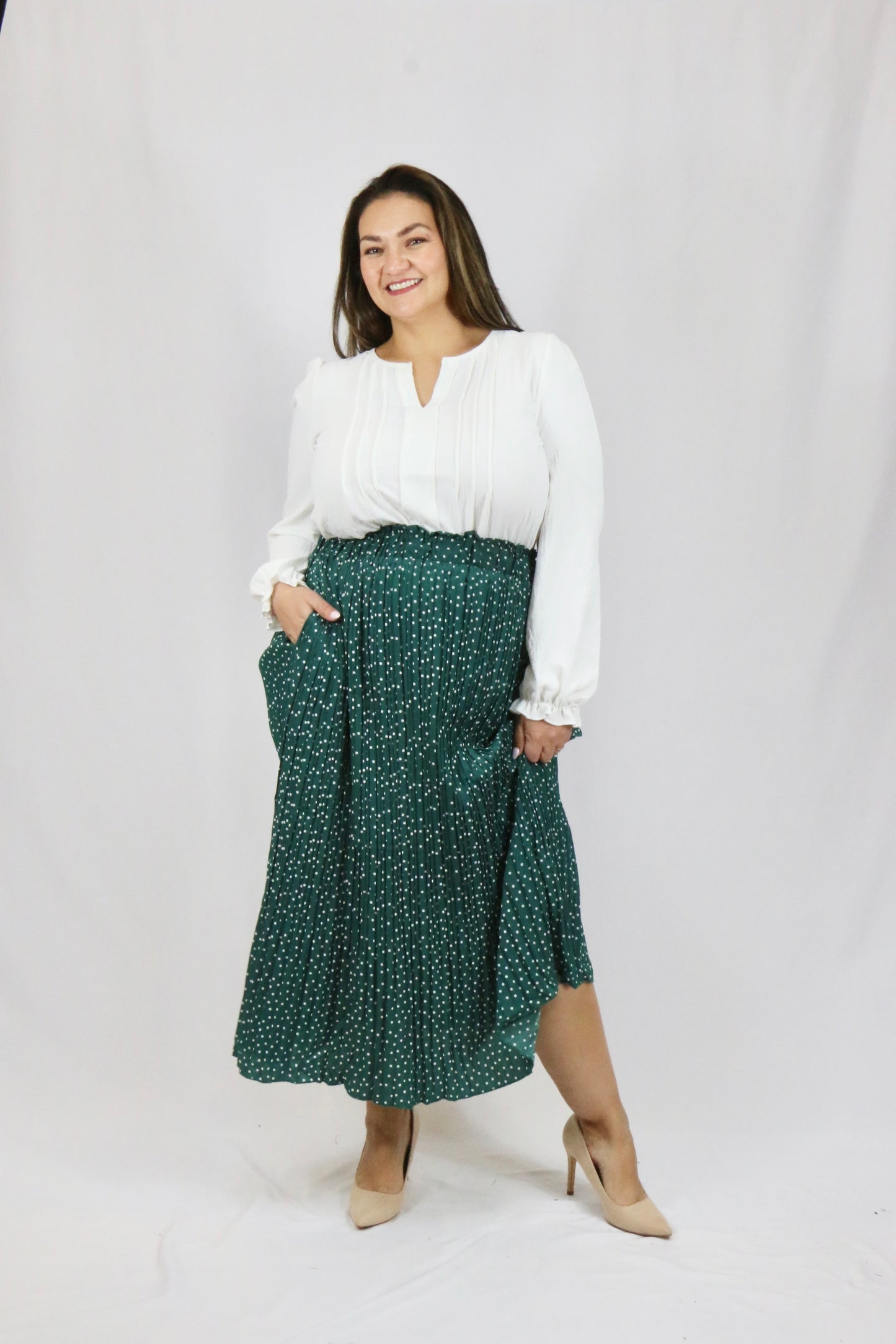 Cadence Skirt - Emerald